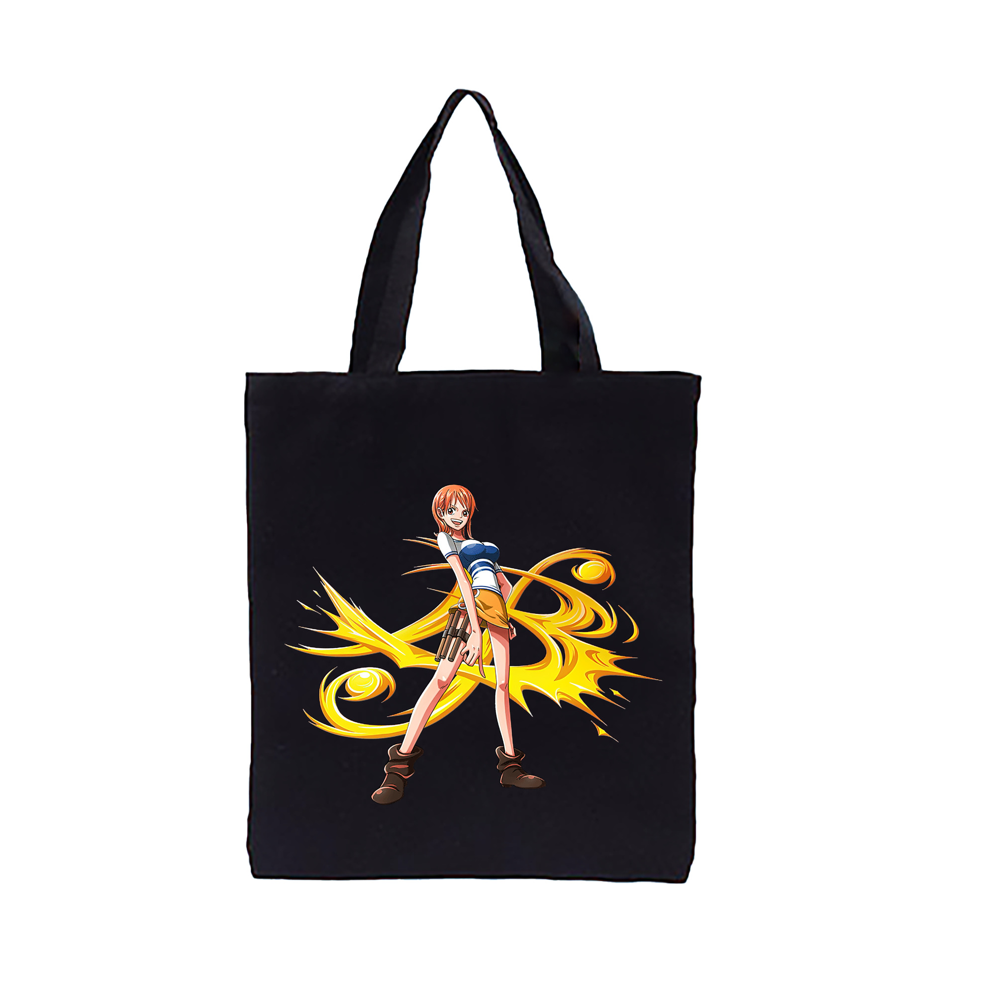 ワンピース ナミ ONE PIECE Nami 縦型キャンバス生地手提げバッグ　トートバッグ