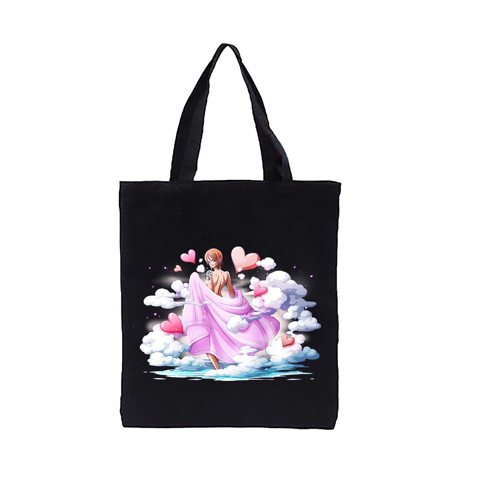 ワンピース ナミ ONE PIECE Nami 縦型キャンバス生地手提げバッグ　トートバッグ