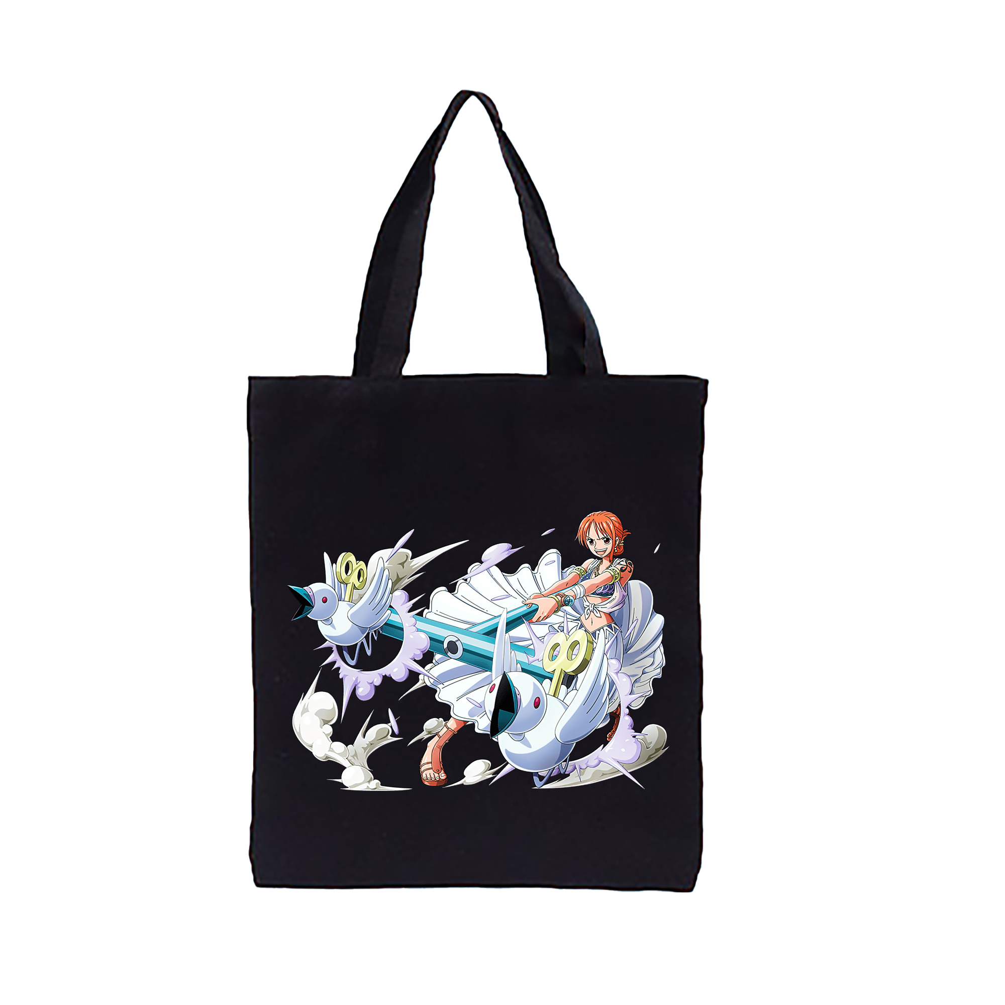 ワンピース ナミ ONE PIECE Nami 縦型キャンバス生地手提げバッグ　トートバッグ