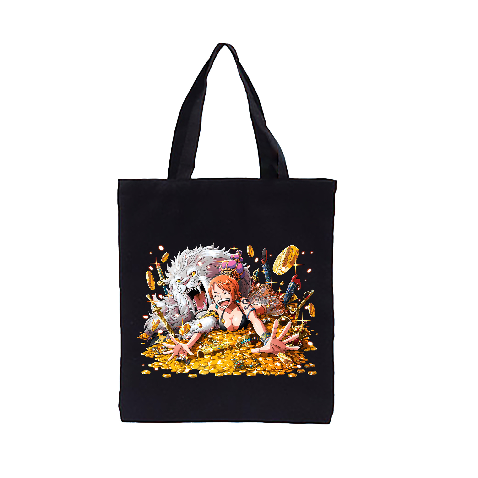 ワンピース ナミ ONE PIECE Nami 縦型キャンバス生地手提げバッグ　トートバッグ