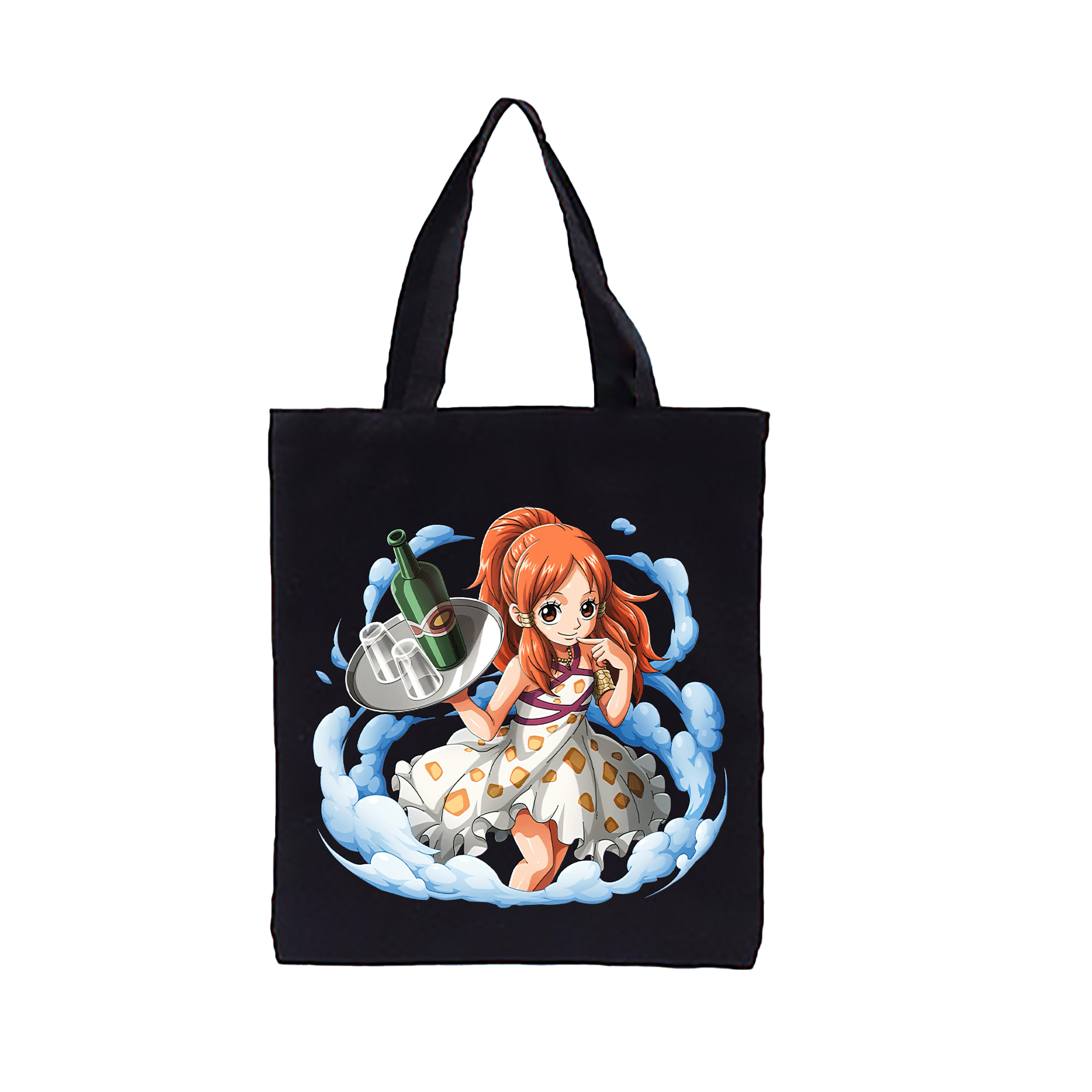 ワンピース ナミ ONE PIECE Nami 縦型キャンバス生地手提げバッグ　トートバッグ