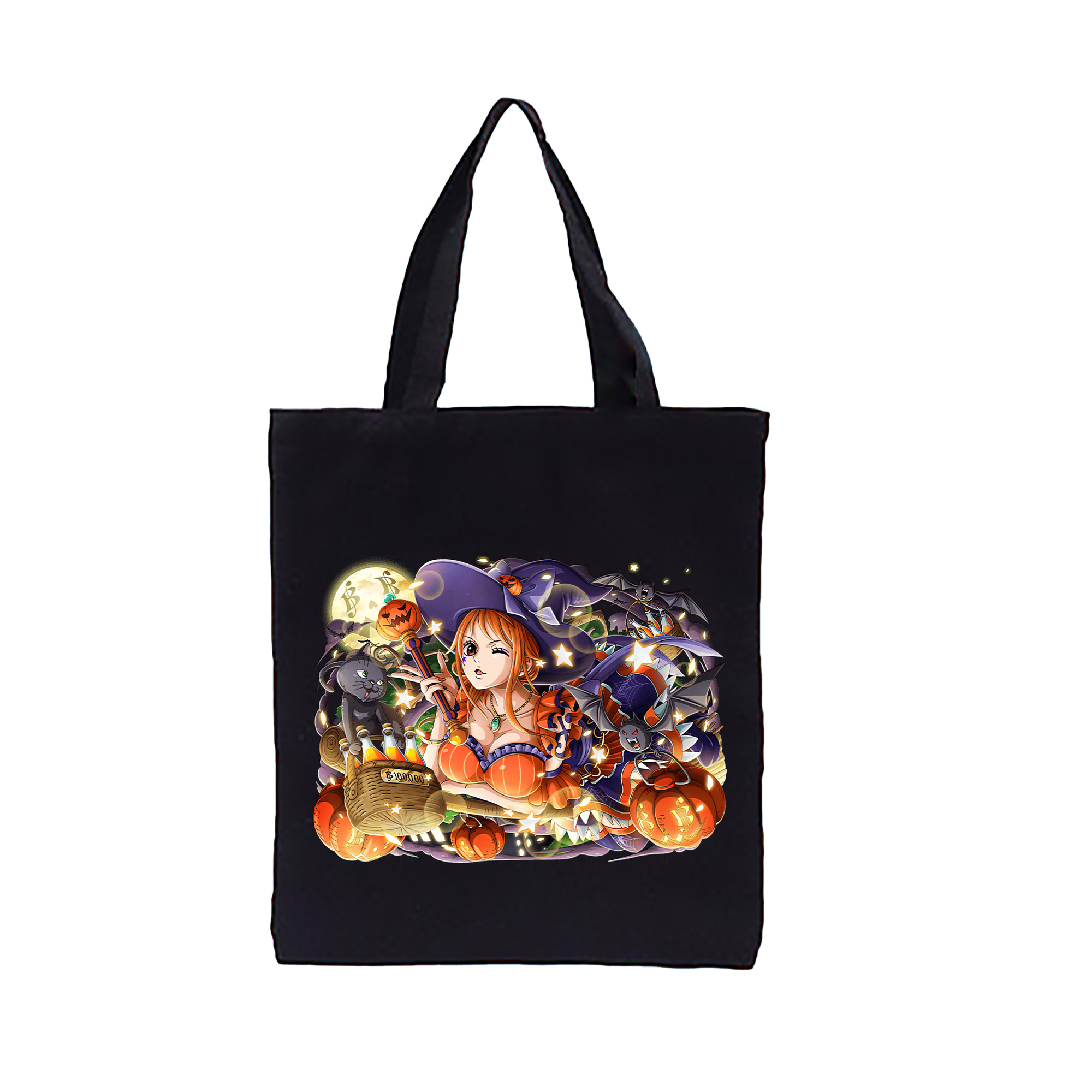 ワンピース ナミ ONE PIECE Nami 縦型キャンバス生地手提げバッグ　トートバッグ