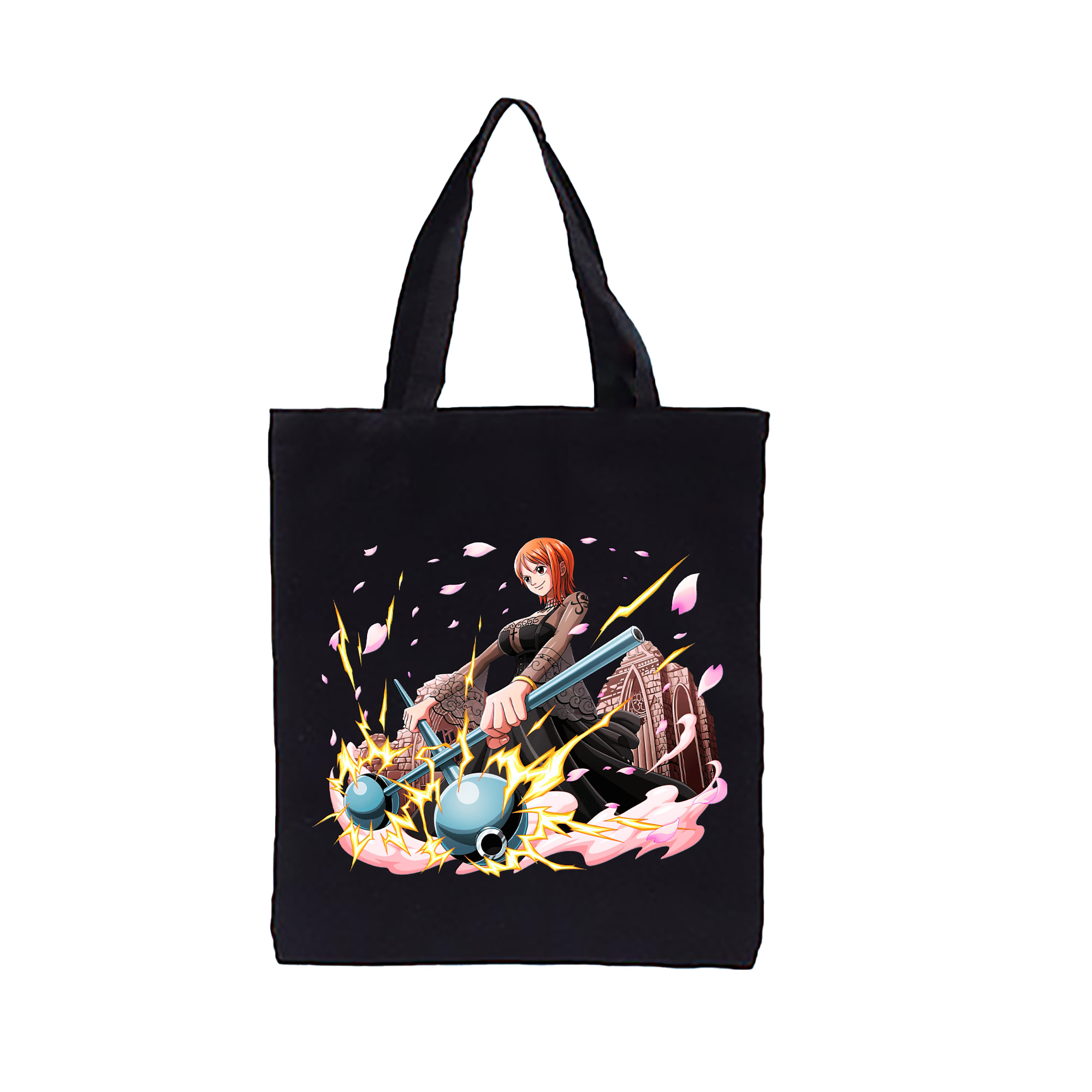 ワンピース ナミ ONE PIECE Nami 縦型キャンバス生地手提げバッグ　トートバッグ