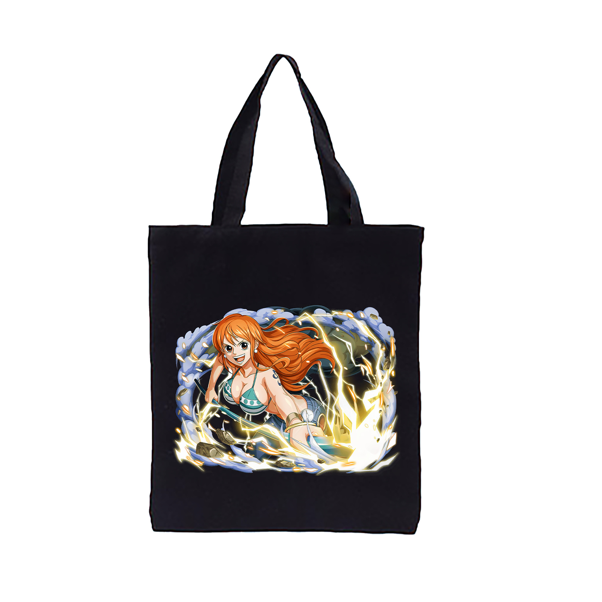 ワンピース ナミ ONE PIECE Nami 縦型キャンバス生地手提げバッグ　トートバッグ