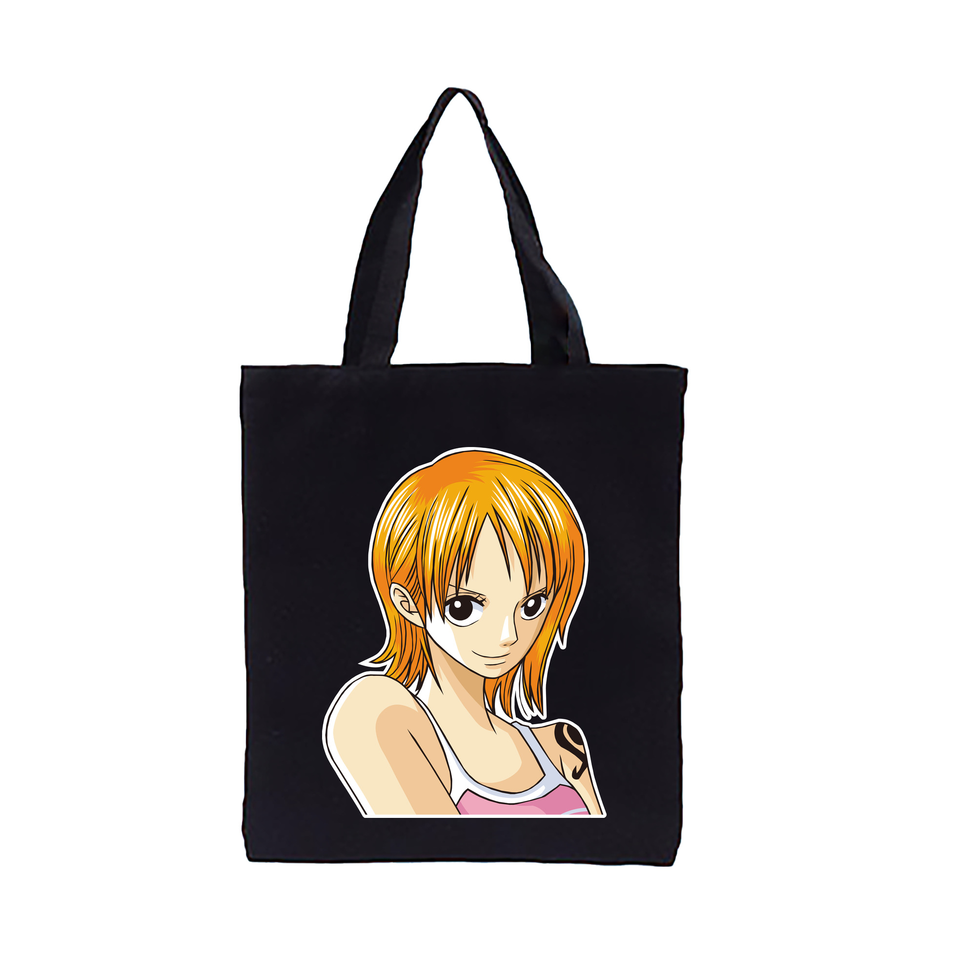 ワンピース ナミ ONE PIECE Nami 縦型キャンバス生地手提げバッグ　トートバッグ