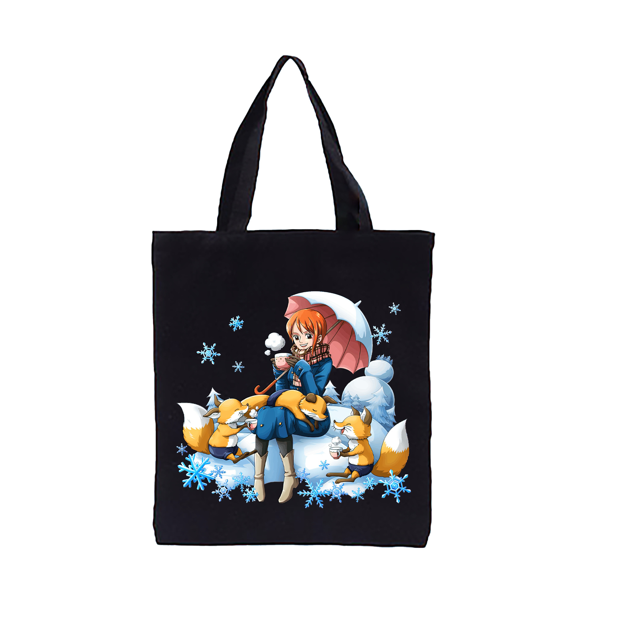 ワンピース ナミ ONE PIECE Nami 縦型キャンバス生地手提げバッグ　トートバッグ