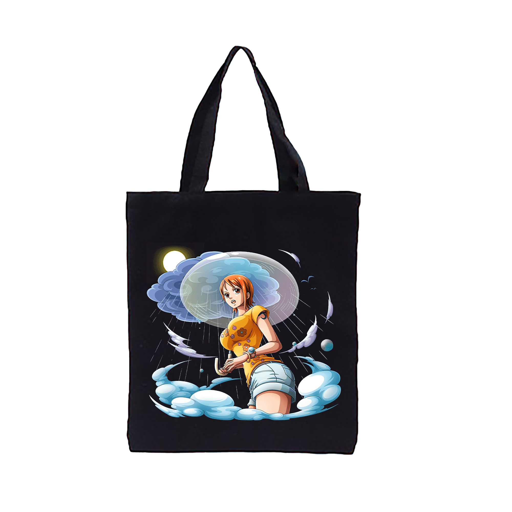 ワンピース ナミ ONE PIECE Nami 縦型キャンバス生地手提げバッグ　トートバッグ