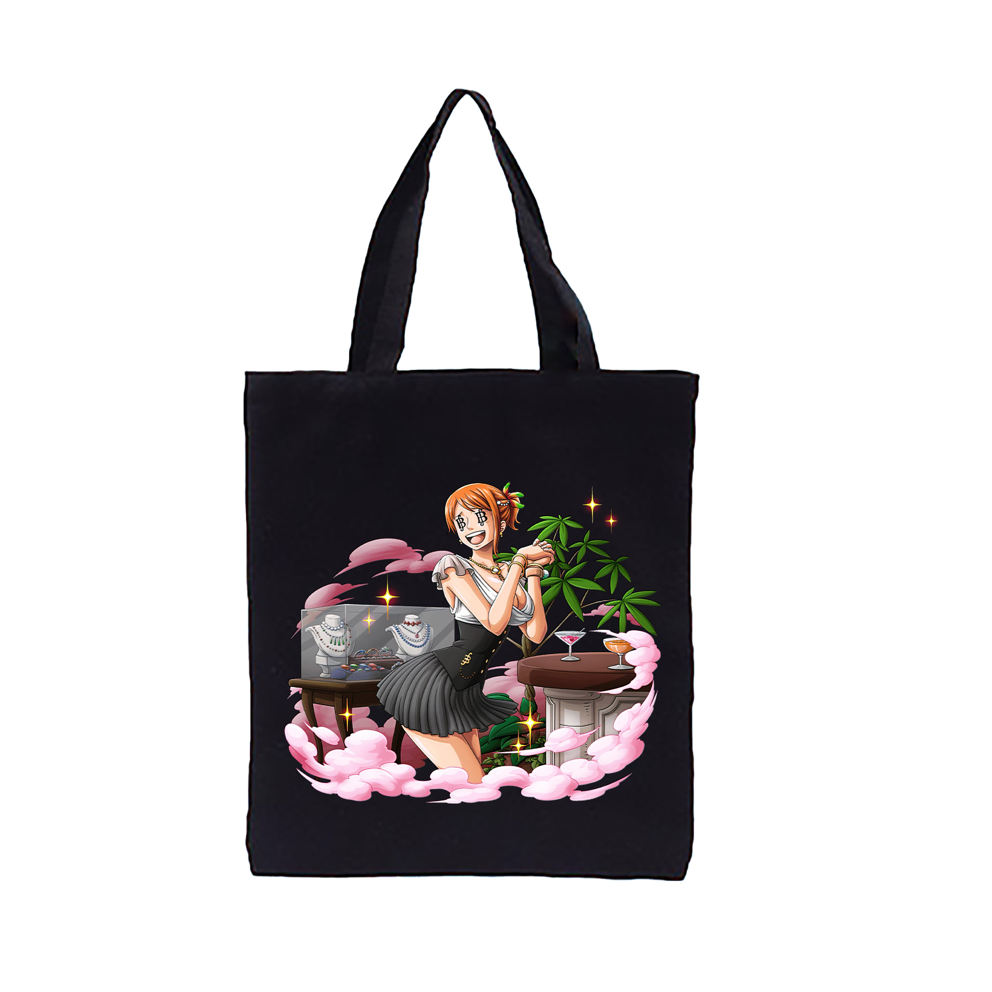 ワンピース ナミ ONE PIECE Nami 縦型キャンバス生地手提げバッグ　トートバッグ
