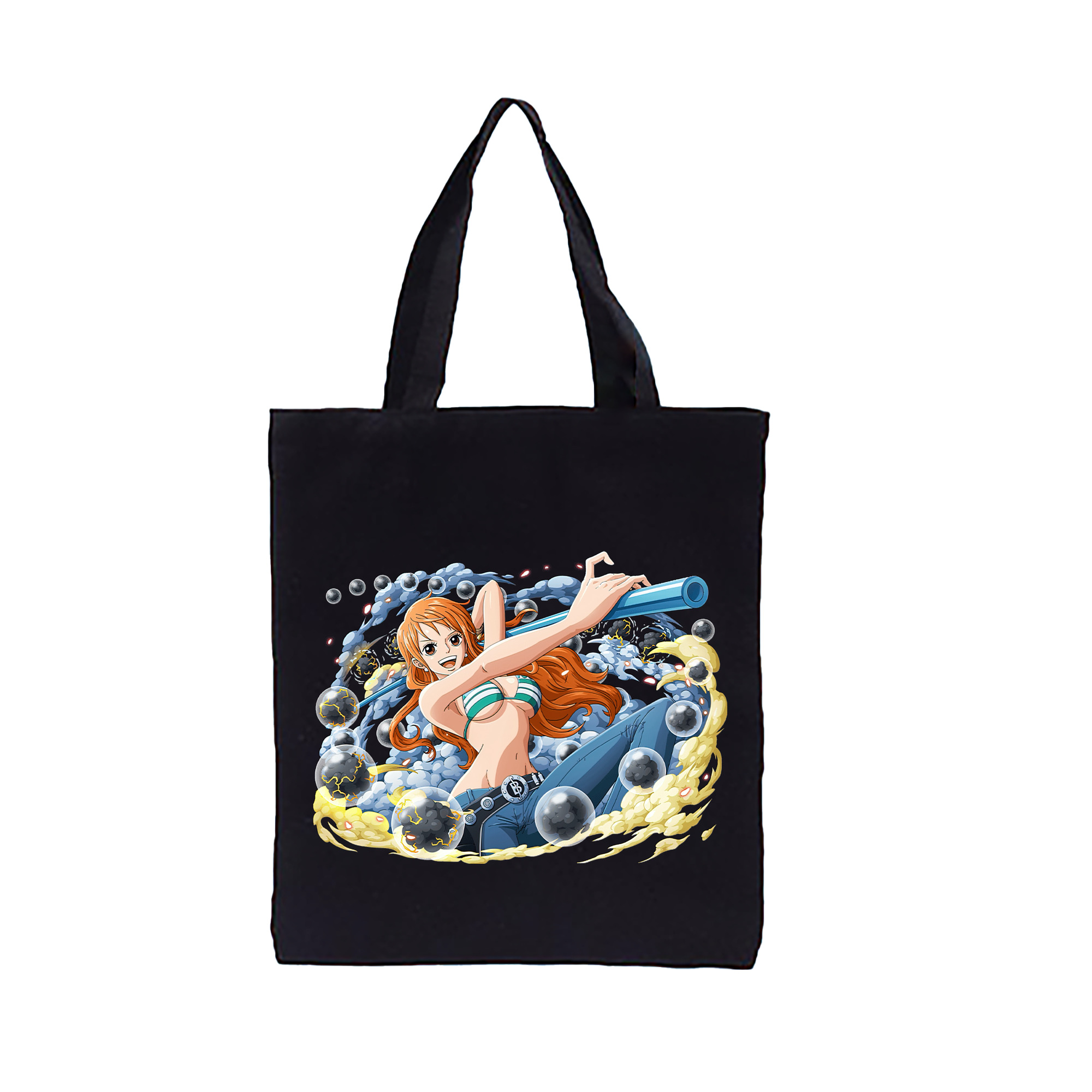ワンピース ナミ ONE PIECE Nami 縦型キャンバス生地手提げバッグ　トートバッグ