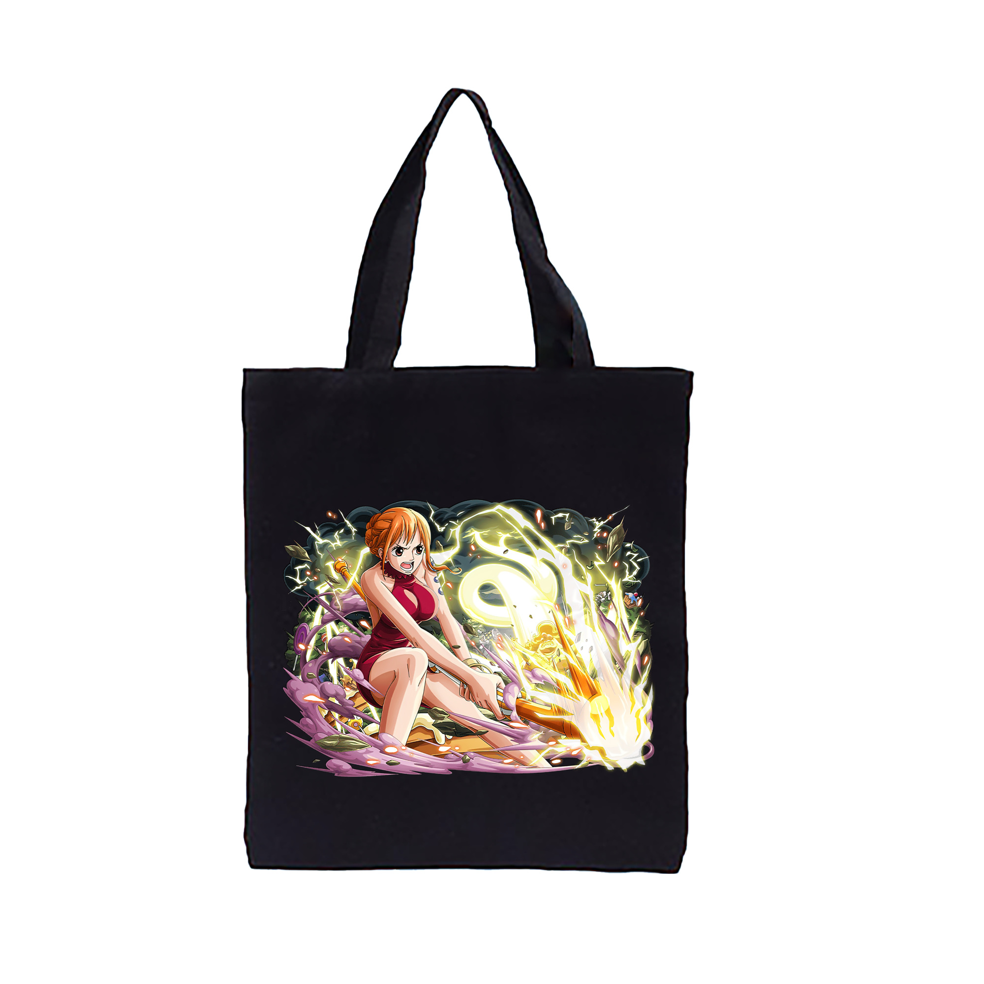 ワンピース ナミ ONE PIECE Nami 縦型キャンバス生地手提げバッグ　トートバッグ