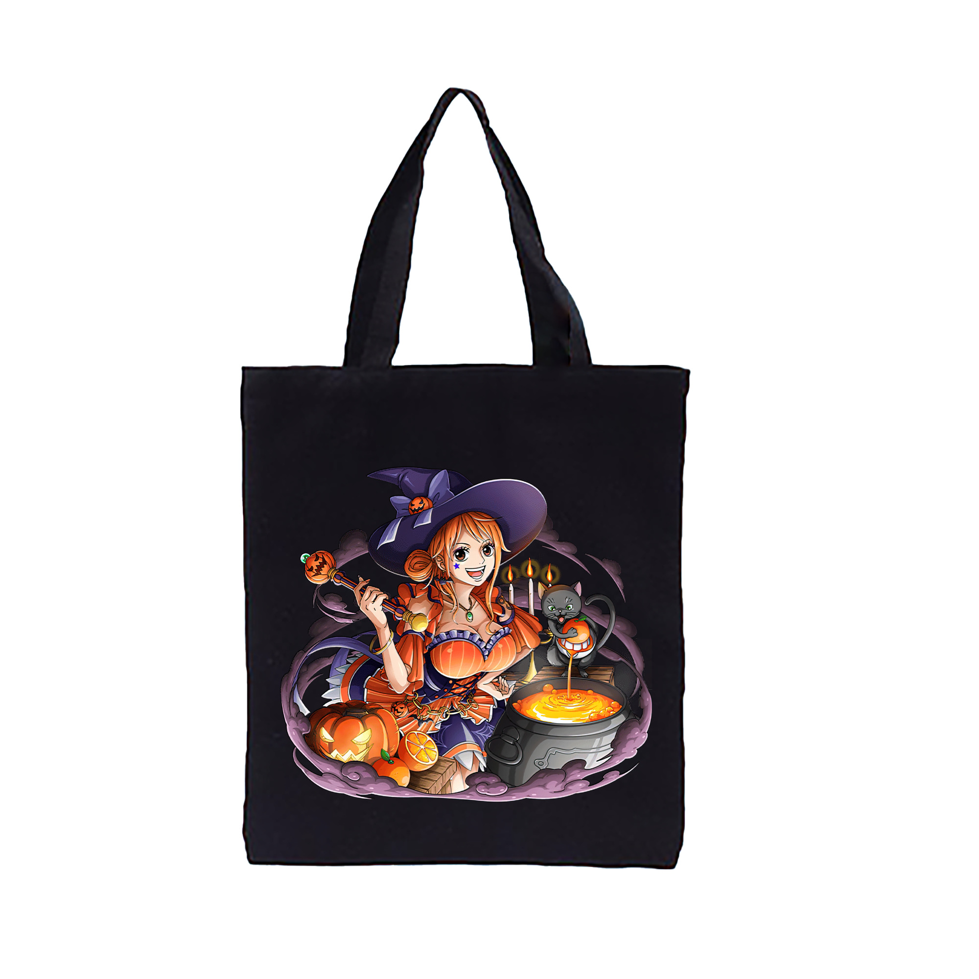 ワンピース ナミ ONE PIECE Nami 縦型キャンバス生地手提げバッグ　トートバッグ