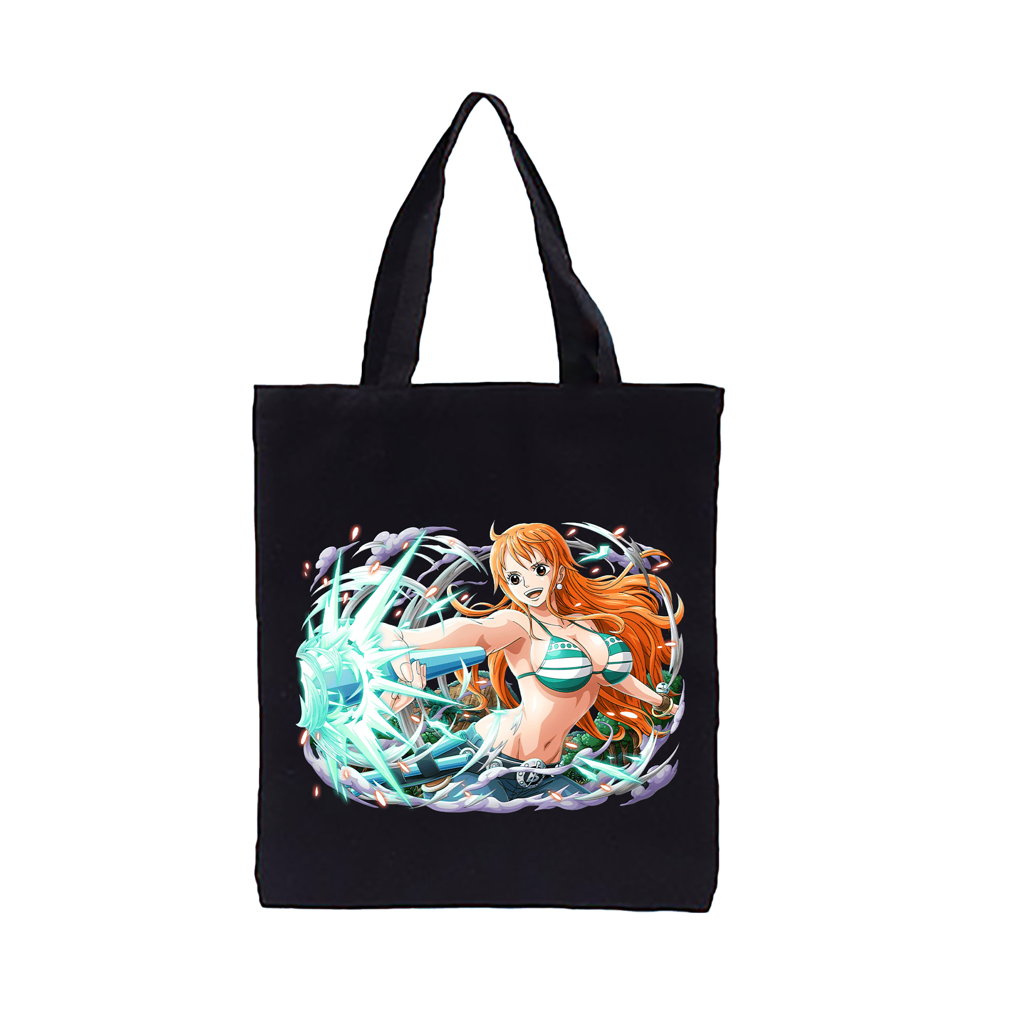 ワンピース ナミ ONE PIECE Nami 縦型キャンバス生地手提げバッグ　トートバッグ