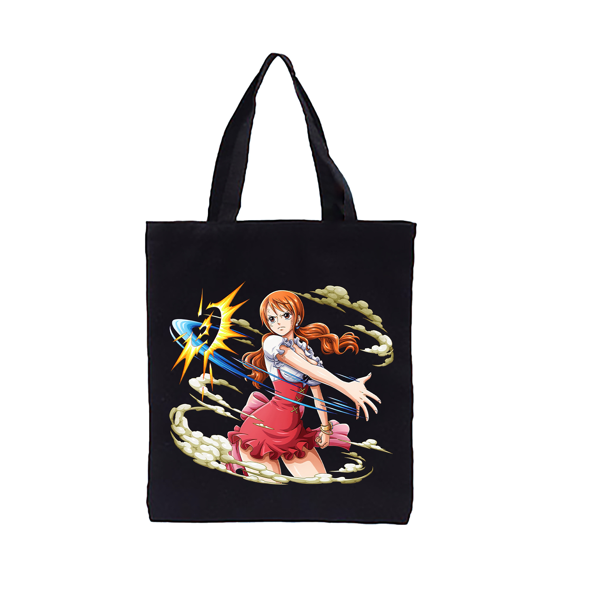 ワンピース ナミ ONE PIECE Nami 縦型キャンバス生地手提げバッグ　トートバッグ