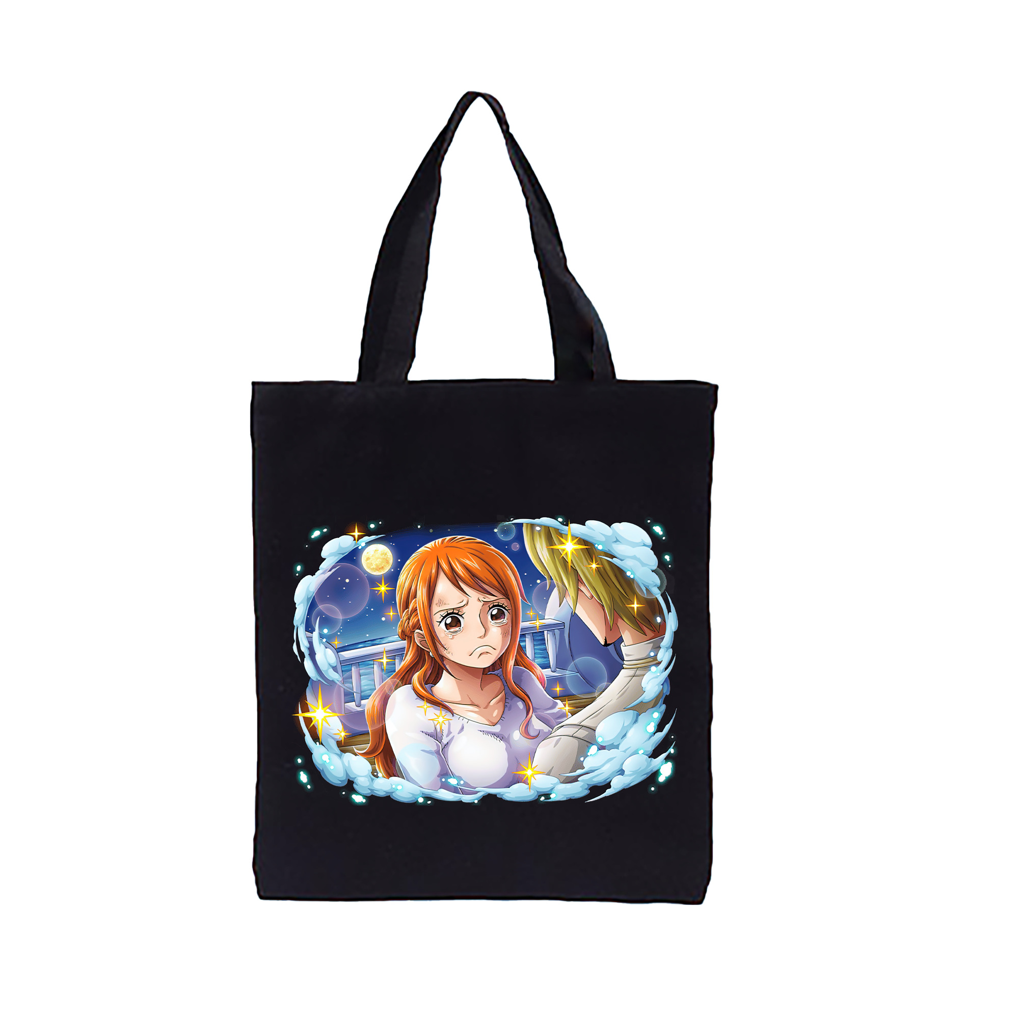 ワンピース ナミ ONE PIECE Nami 縦型キャンバス生地手提げバッグ　トートバッグ