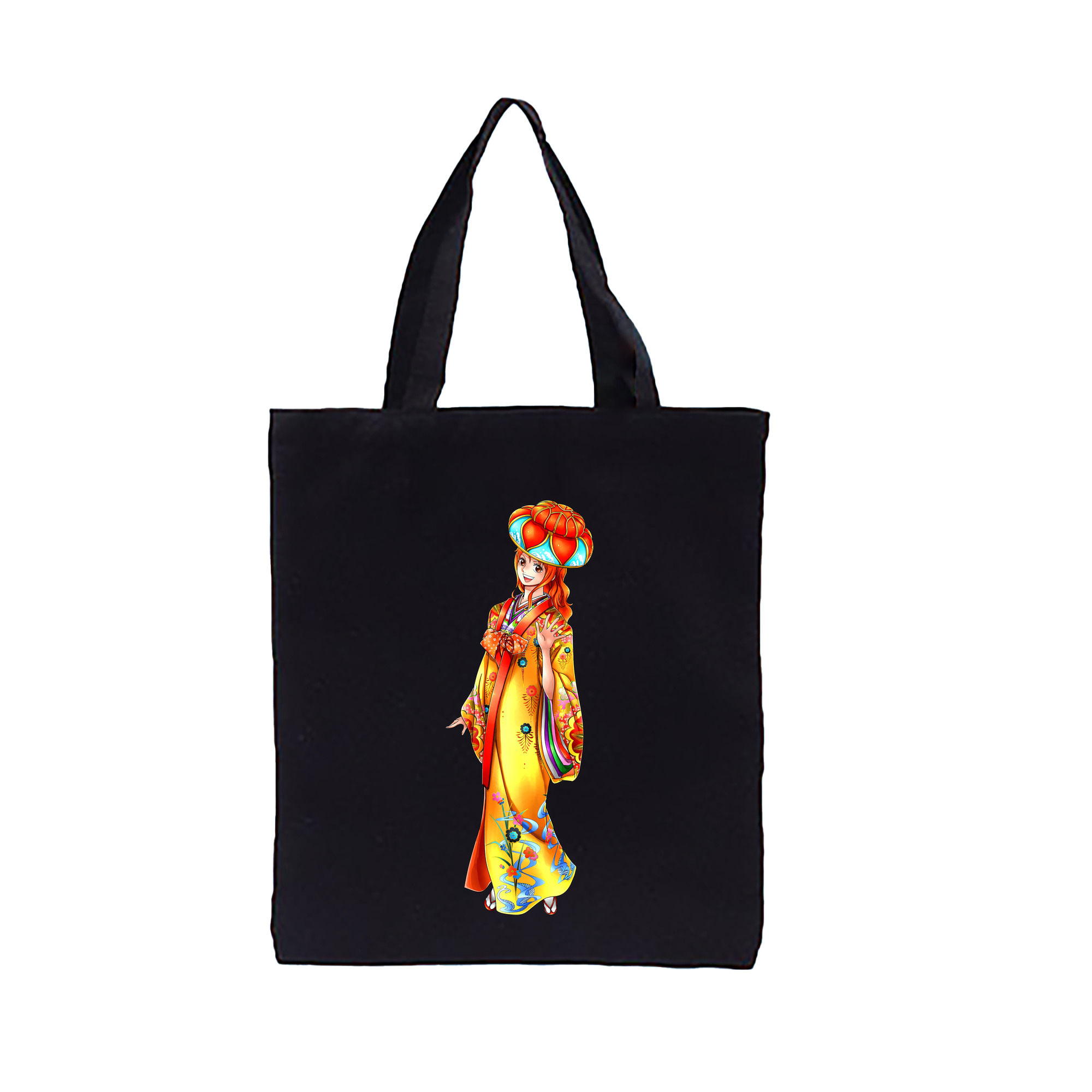 ワンピース ナミ ONE PIECE Nami 縦型キャンバス生地手提げバッグ　トートバッグ