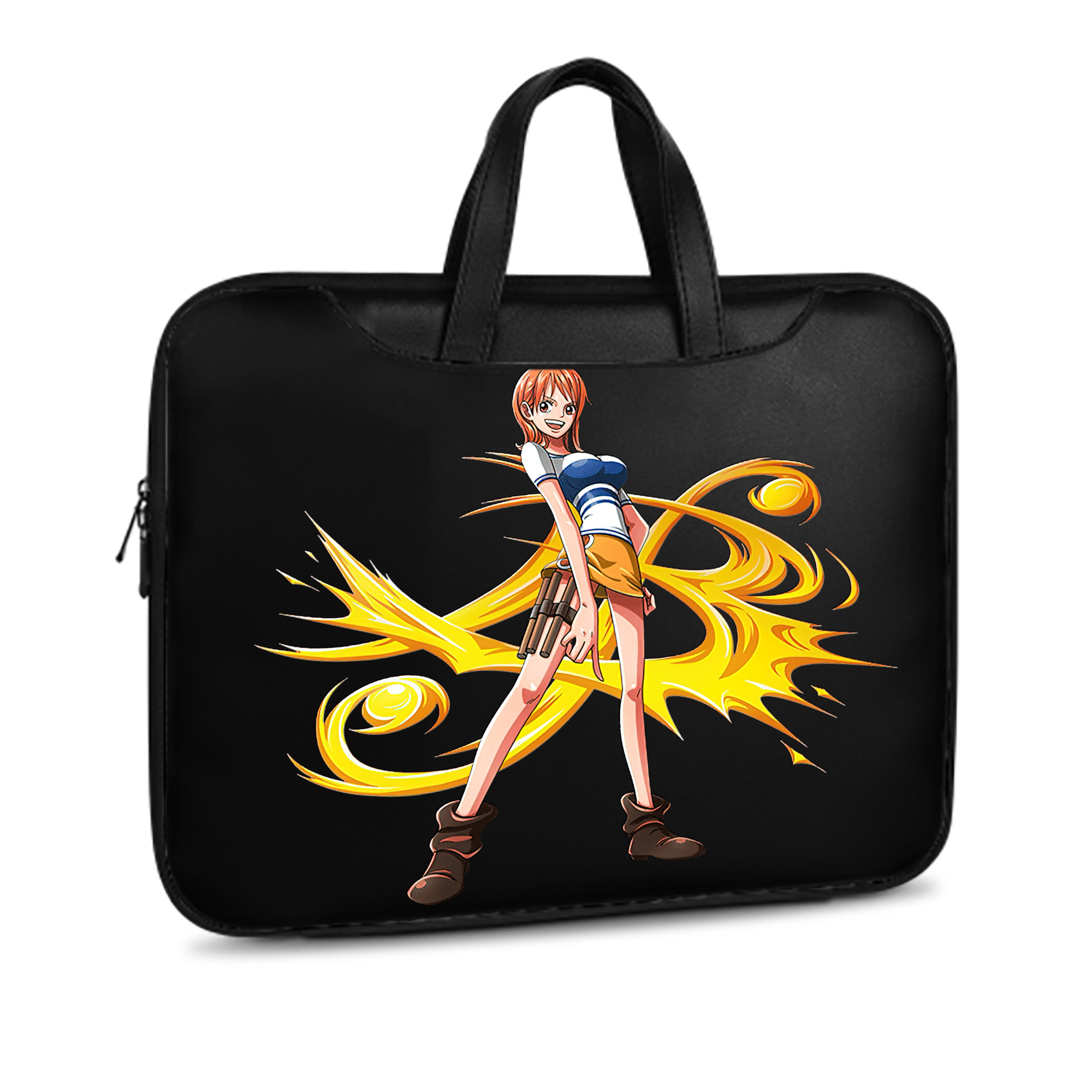 ワンピース ナミ ONE PIECE Nami レザーラップトップバッグ　ノートパソコンケース