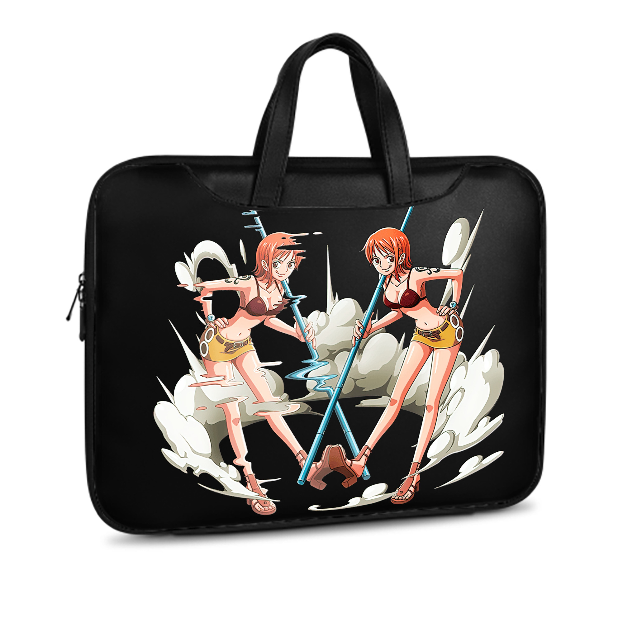 ワンピース ナミ ONE PIECE Nami レザーラップトップバッグ　ノートパソコンケース
