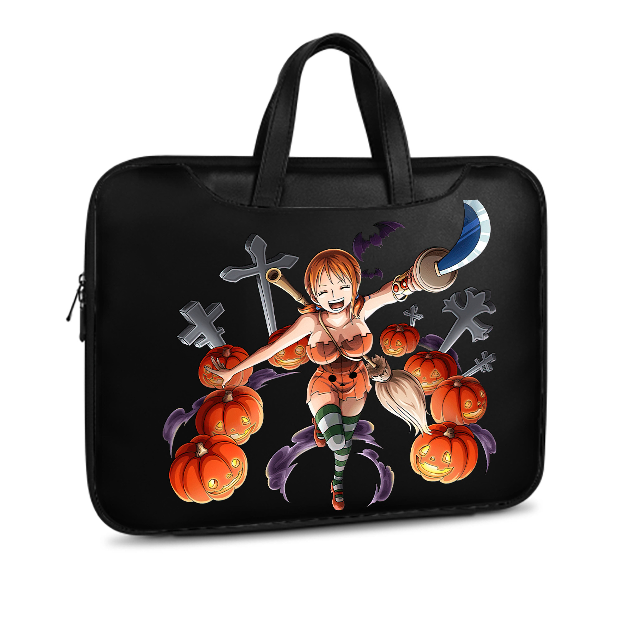 ワンピース ナミ ONE PIECE Nami レザーラップトップバッグ　ノートパソコンケース