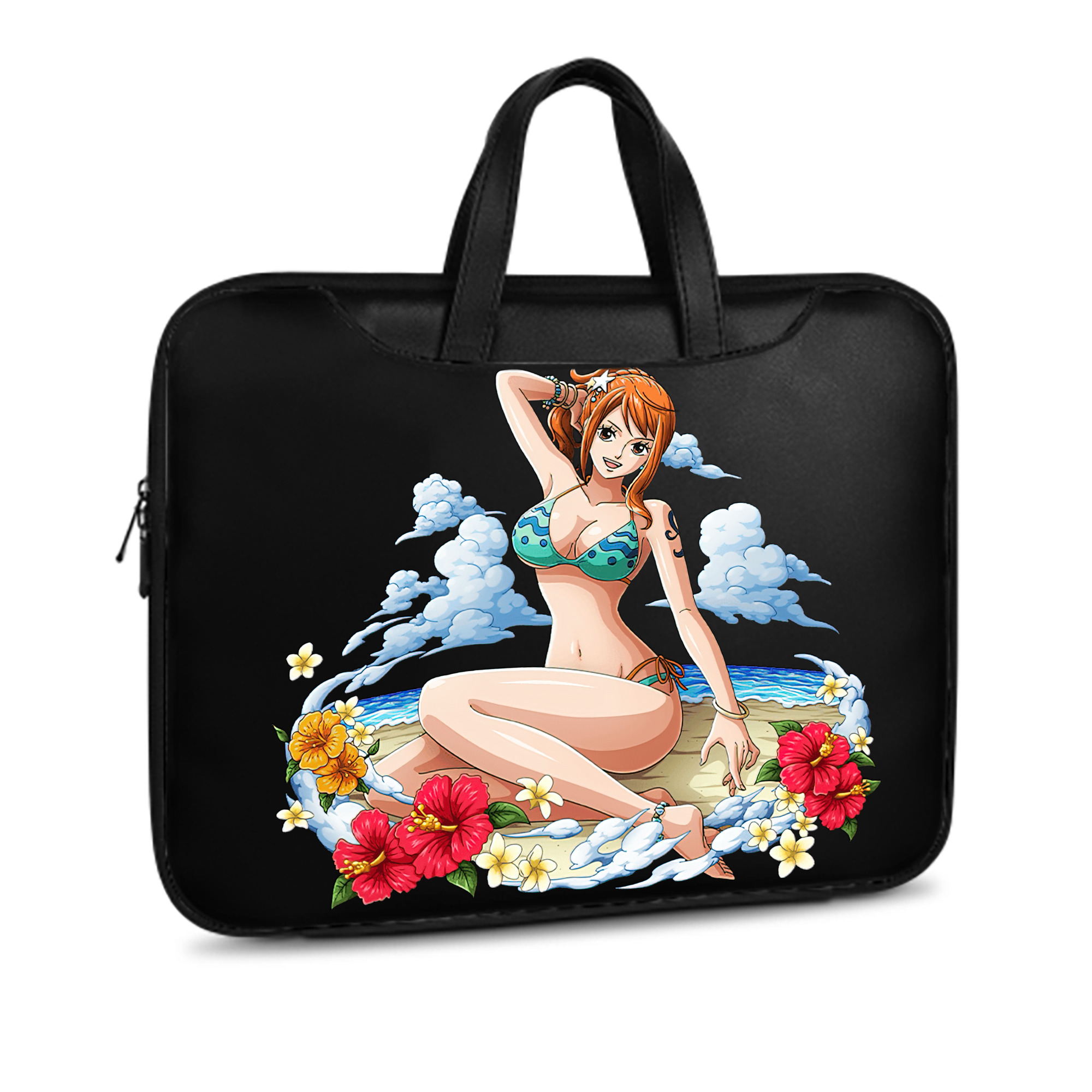 ワンピース ナミ ONE PIECE Nami レザーラップトップバッグ　ノートパソコンケース