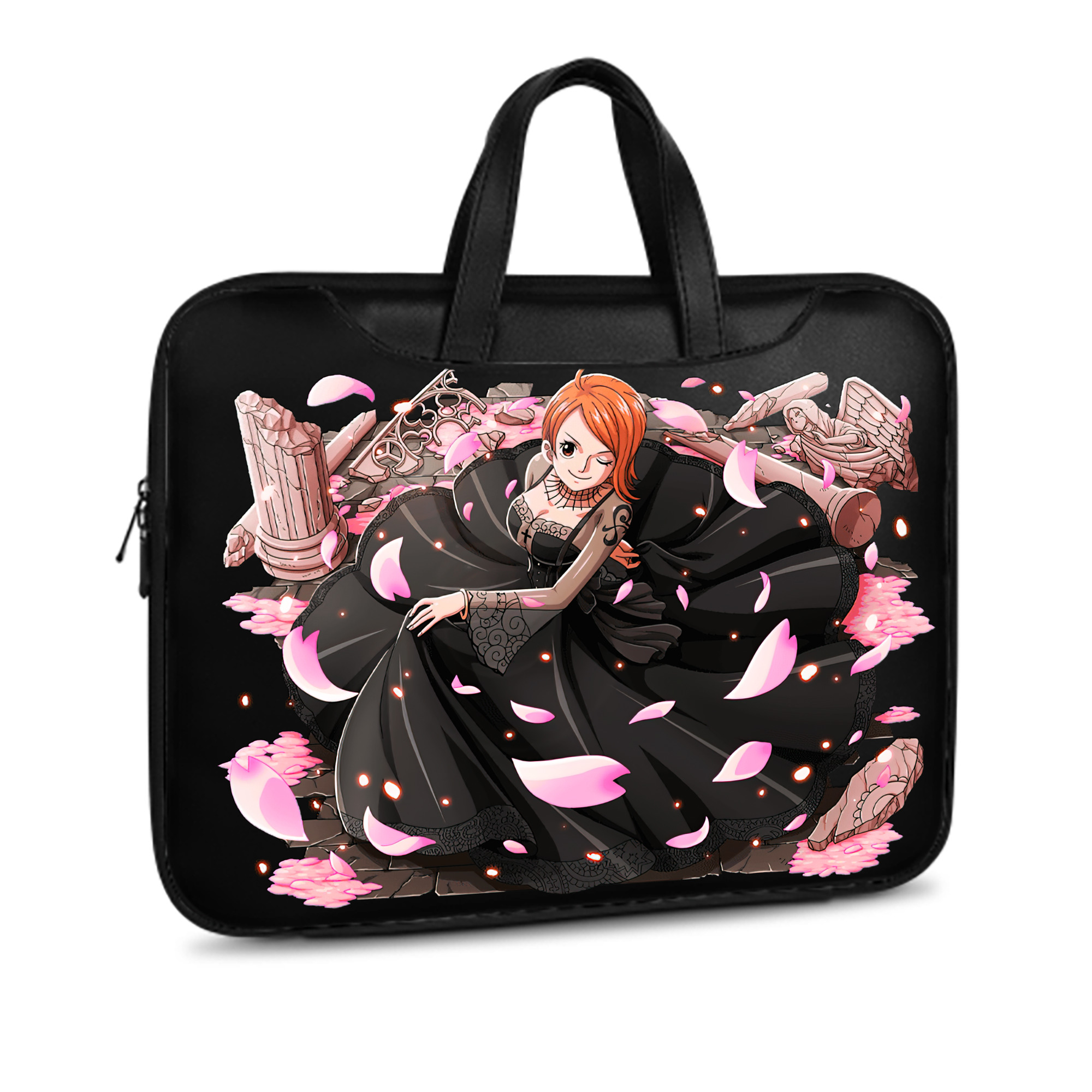 ワンピース ナミ ONE PIECE Nami レザーラップトップバッグ　ノートパソコンケース