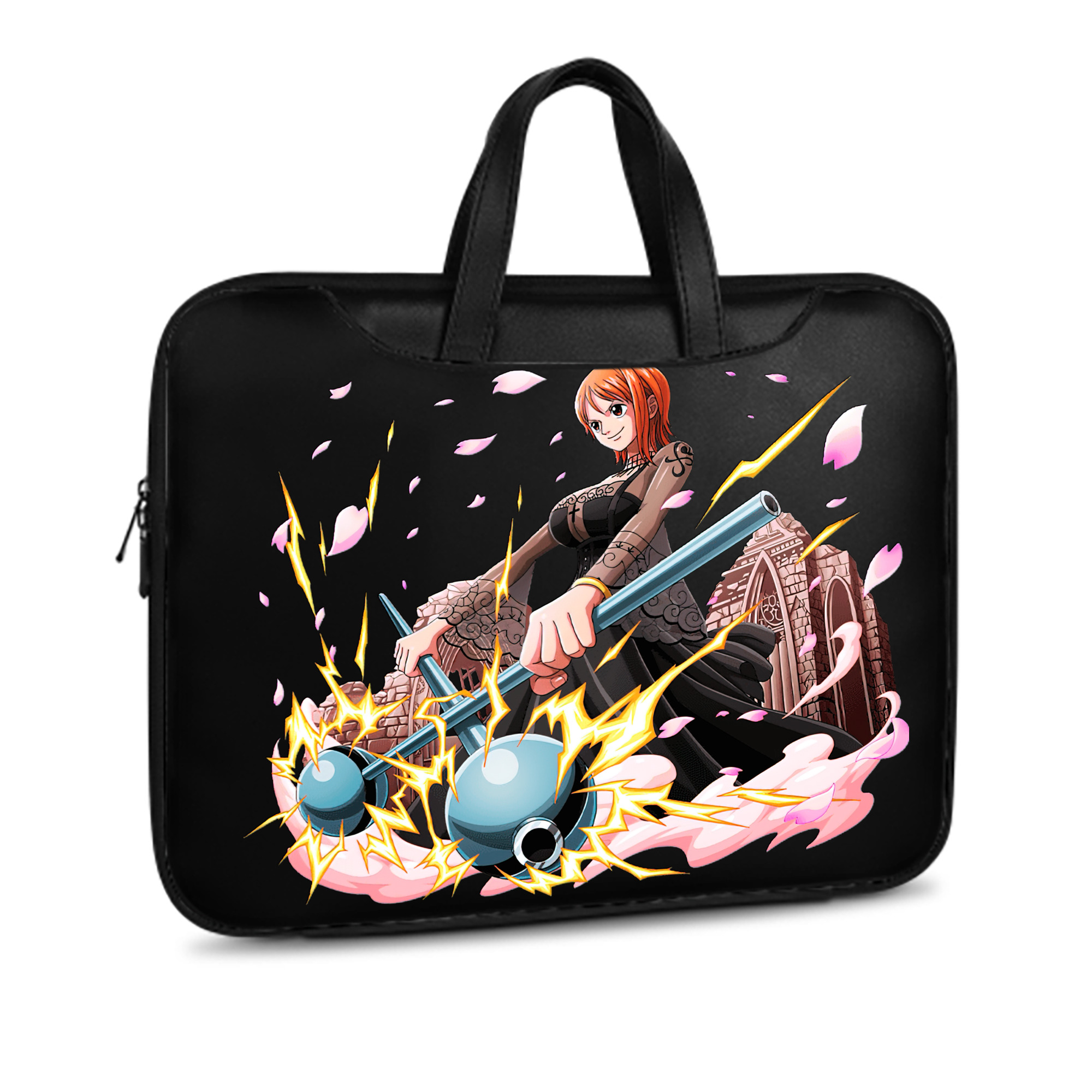 ワンピース ナミ ONE PIECE Nami レザーラップトップバッグ　ノートパソコンケース