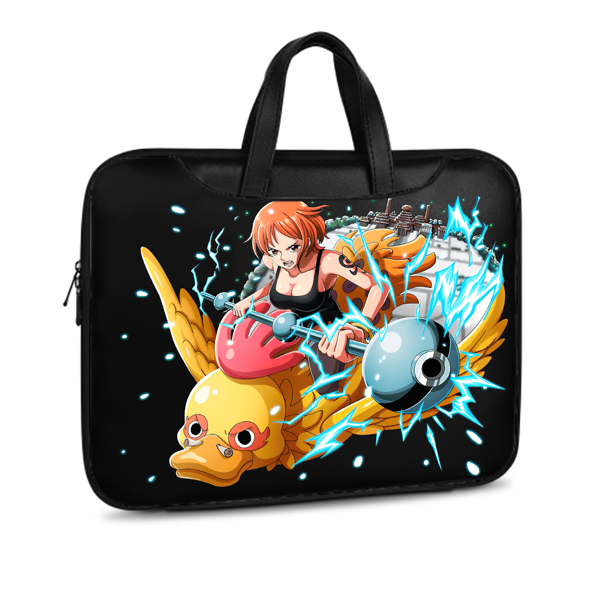 ワンピース ナミ ONE PIECE Nami レザーラップトップバッグ　ノートパソコンケース