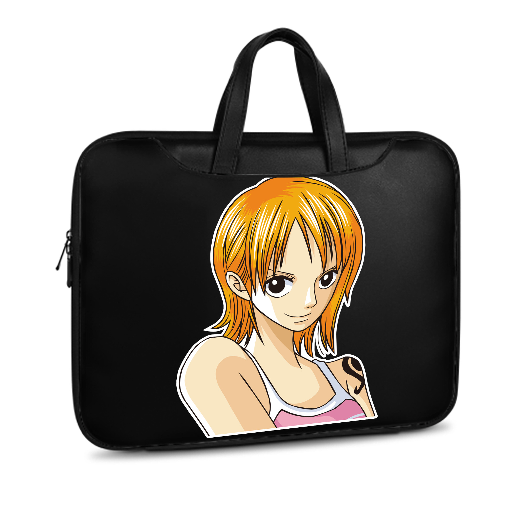 ワンピース ナミ ONE PIECE Nami レザーラップトップバッグ　ノートパソコンケース
