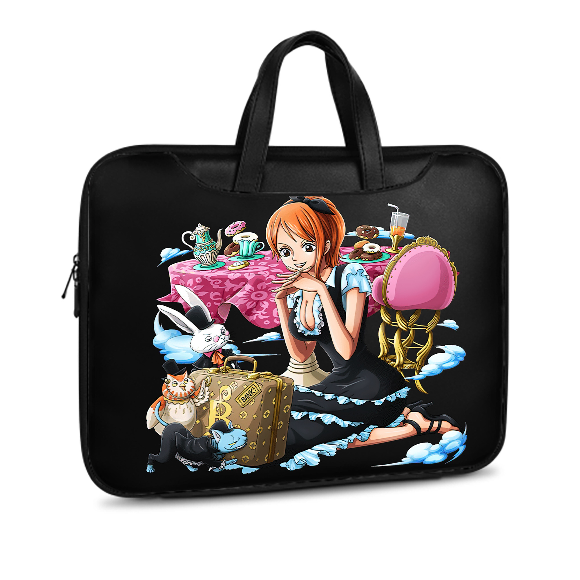 ワンピース ナミ ONE PIECE Nami レザーラップトップバッグ　ノートパソコンケース
