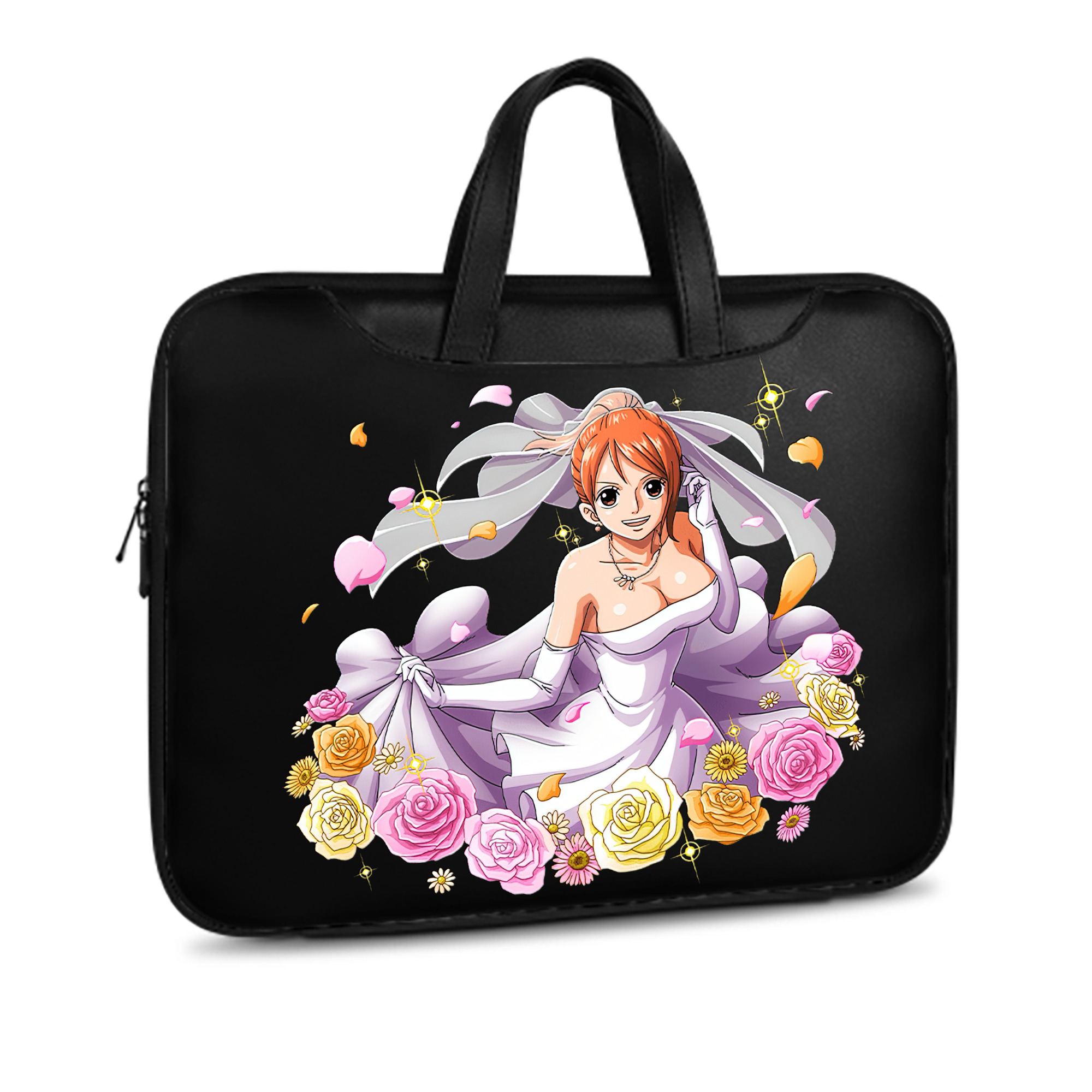 ワンピース ナミ ONE PIECE Nami レザーラップトップバッグ　ノートパソコンケース