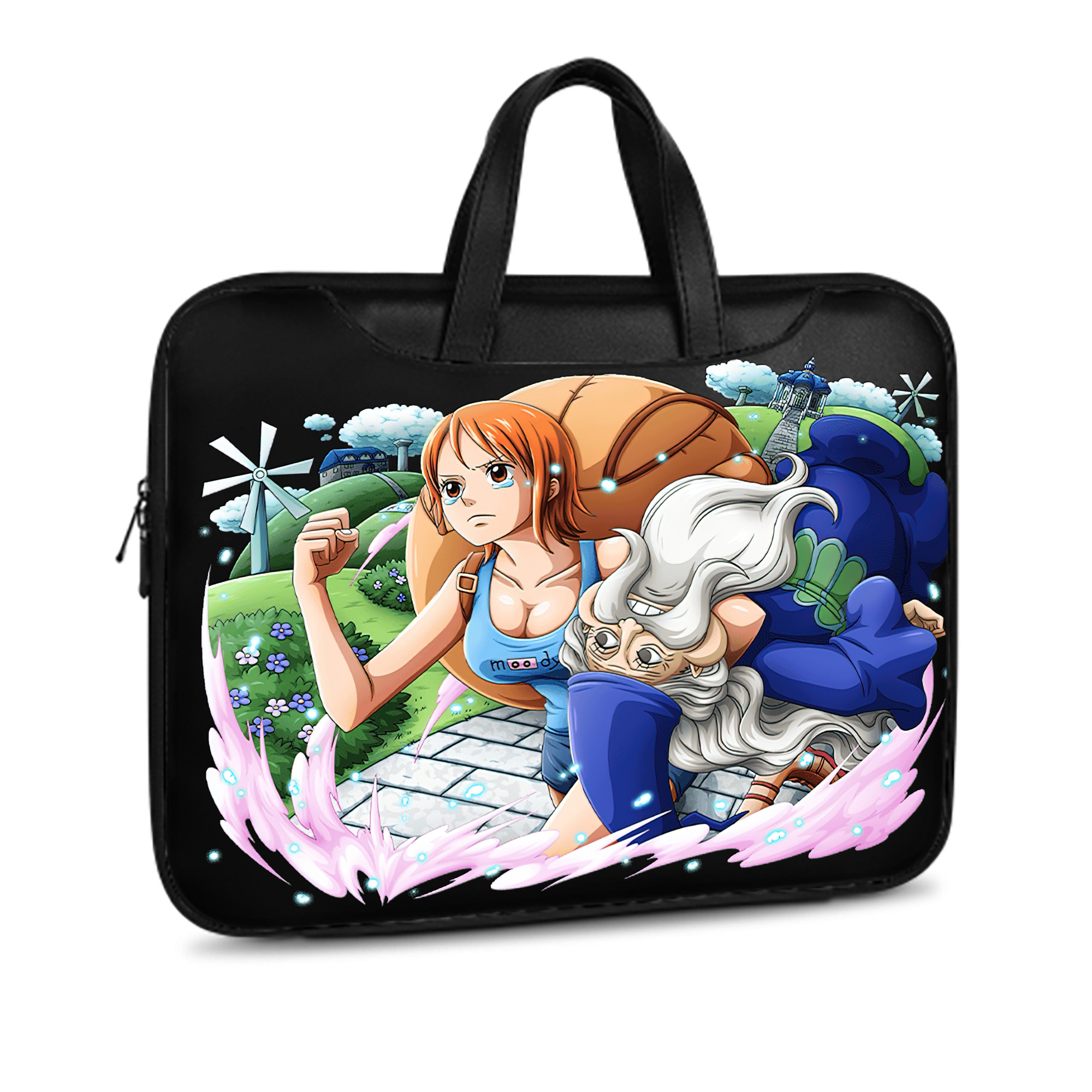 ワンピース ナミ ONE PIECE Nami レザーラップトップバッグ　ノートパソコンケース