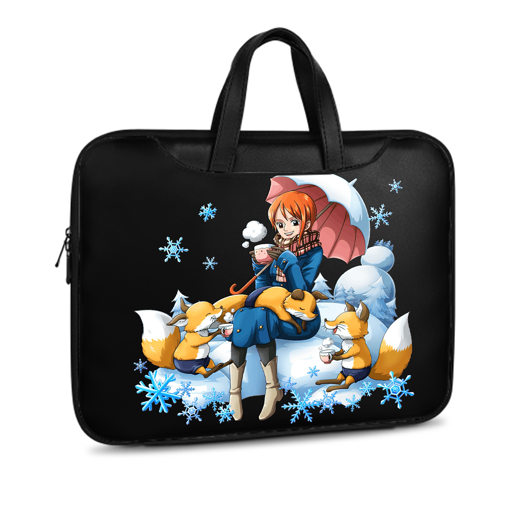 ワンピース ナミ ONE PIECE Nami レザーラップトップバッグ　ノートパソコンケース