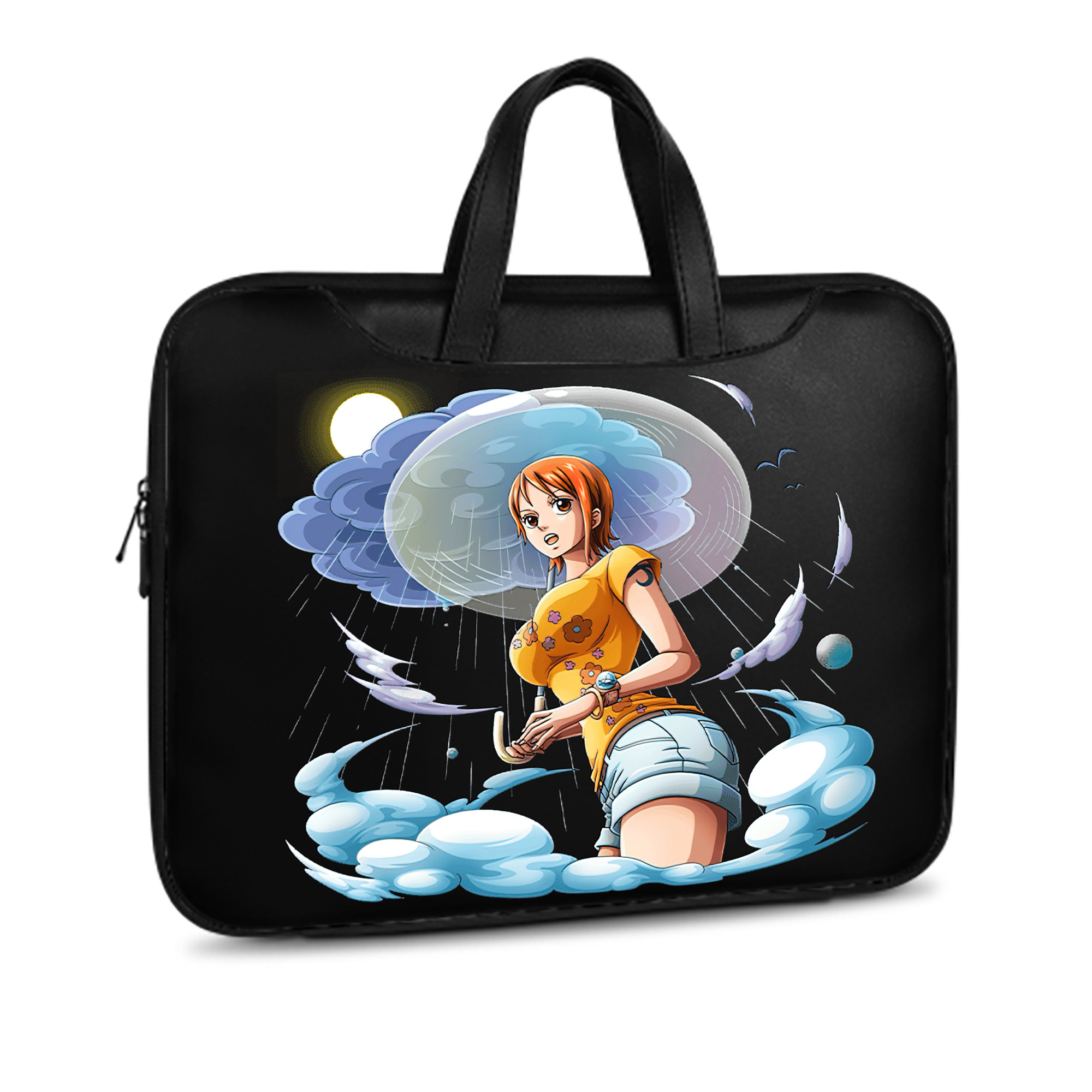 ワンピース ナミ ONE PIECE Nami レザーラップトップバッグ　ノートパソコンケース