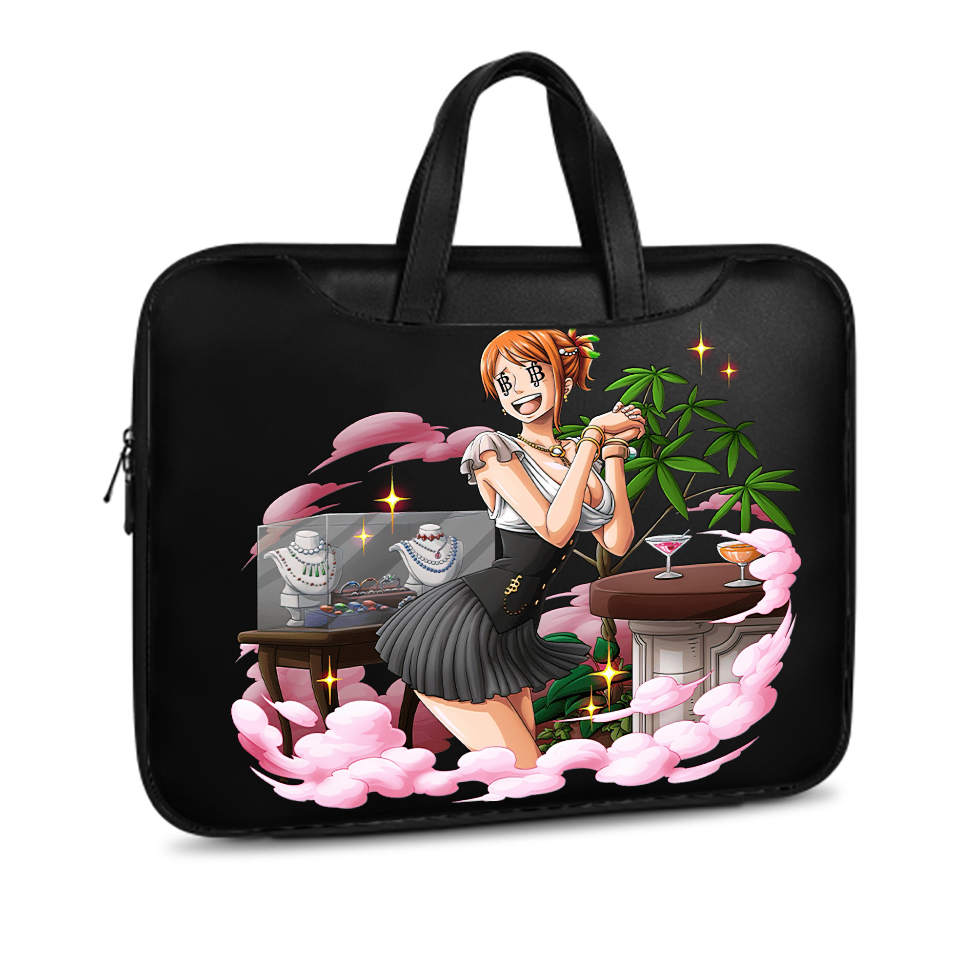 ワンピース ナミ ONE PIECE Nami レザーラップトップバッグ　ノートパソコンケース