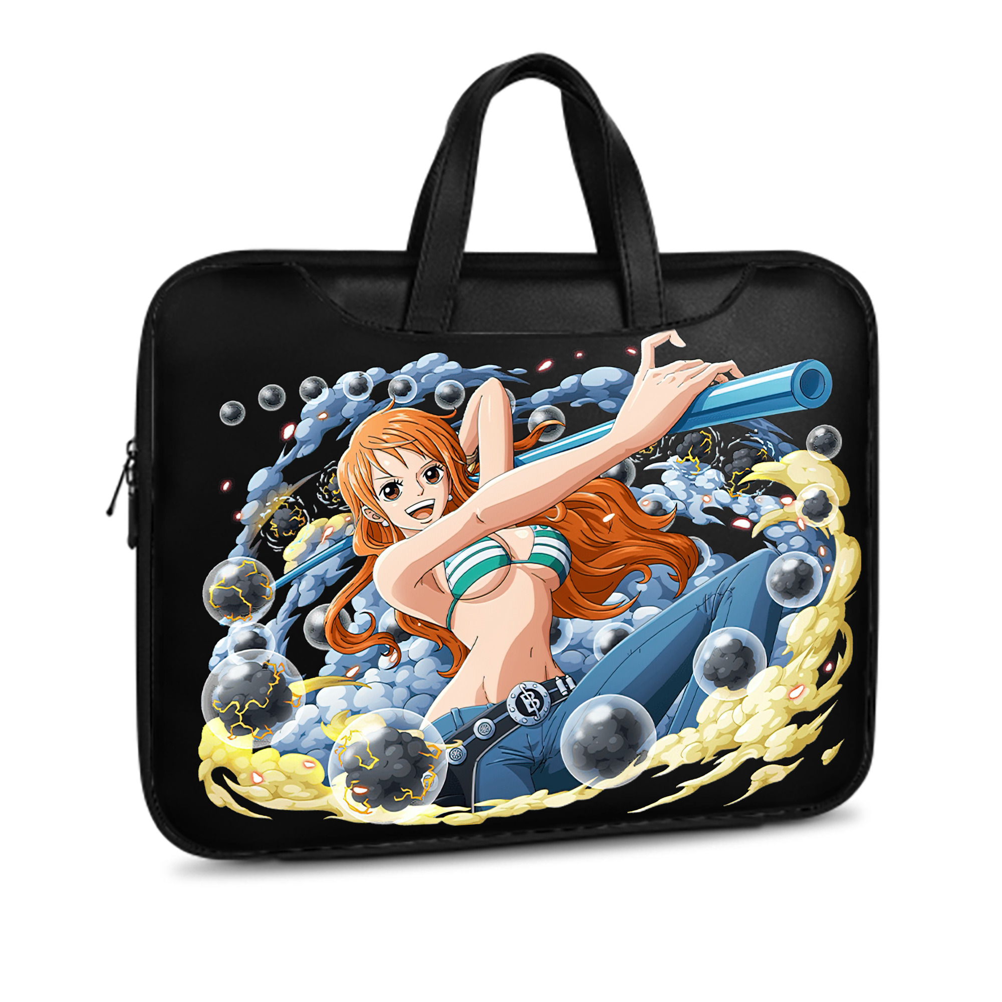 ワンピース ナミ ONE PIECE Nami レザーラップトップバッグ　ノートパソコンケース