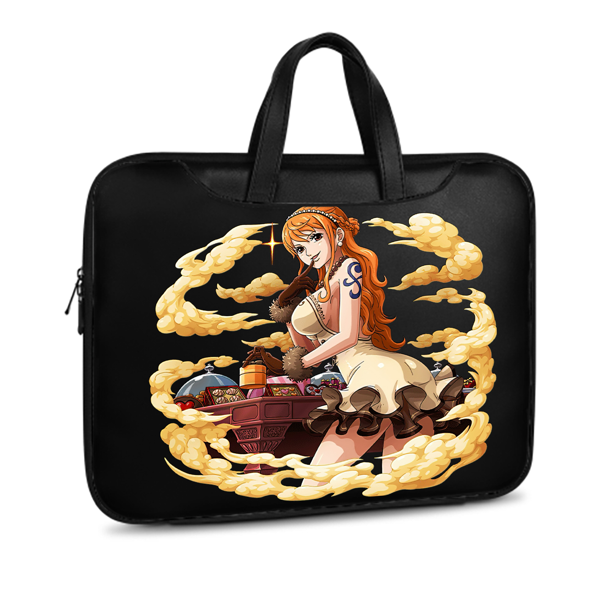 ワンピース ナミ ONE PIECE Nami レザーラップトップバッグ　ノートパソコンケース