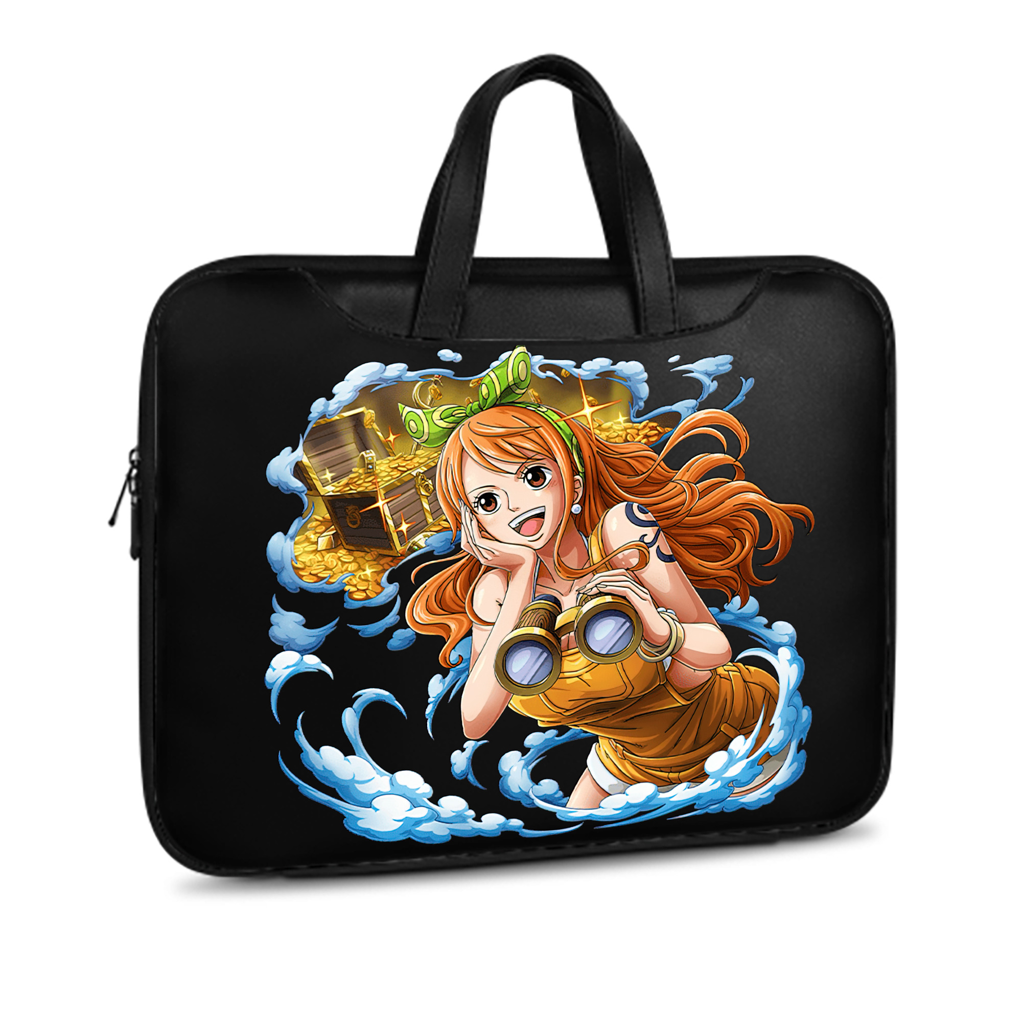 ワンピース ナミ ONE PIECE Nami レザーラップトップバッグ　ノートパソコンケース