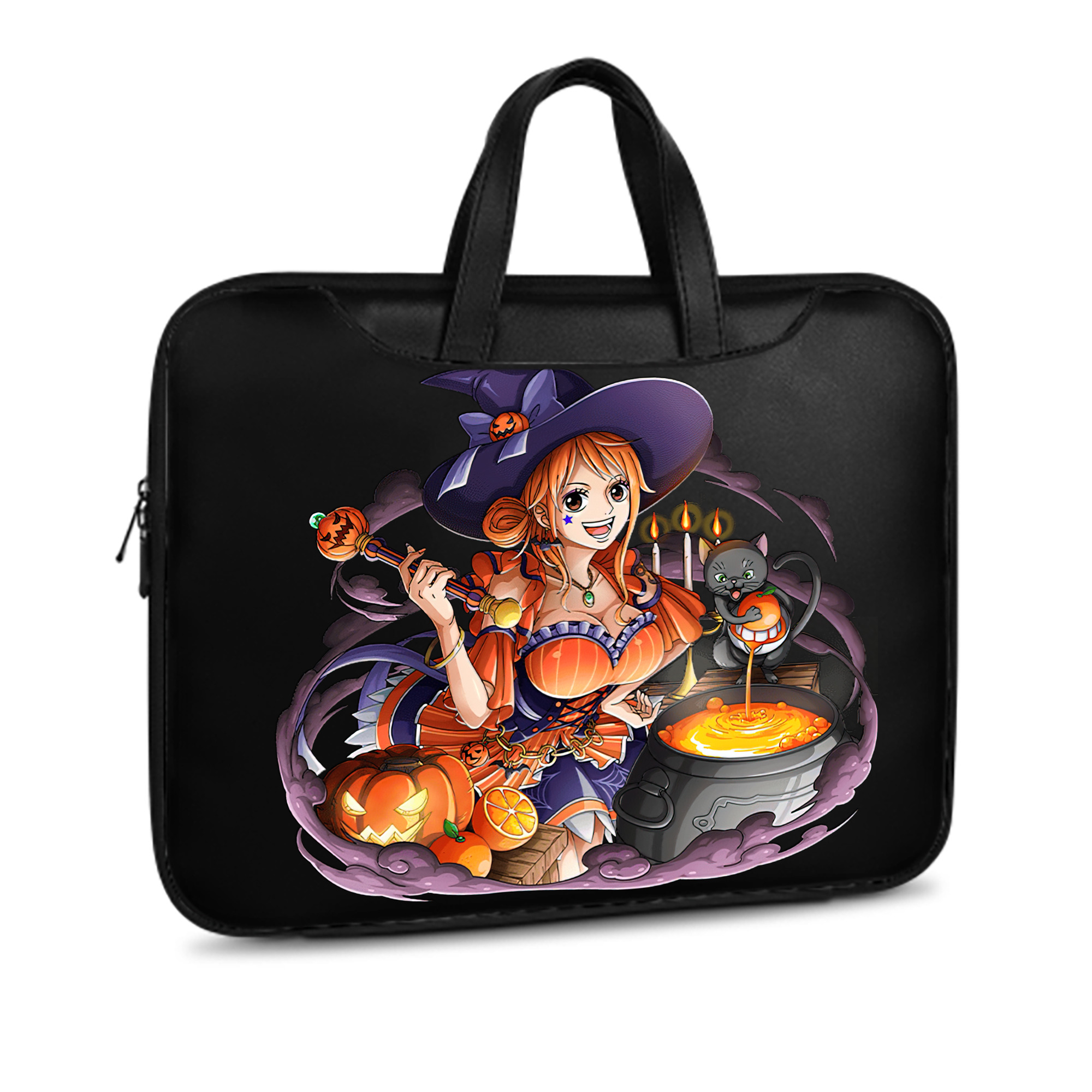ワンピース ナミ ONE PIECE Nami レザーラップトップバッグ　ノートパソコンケース