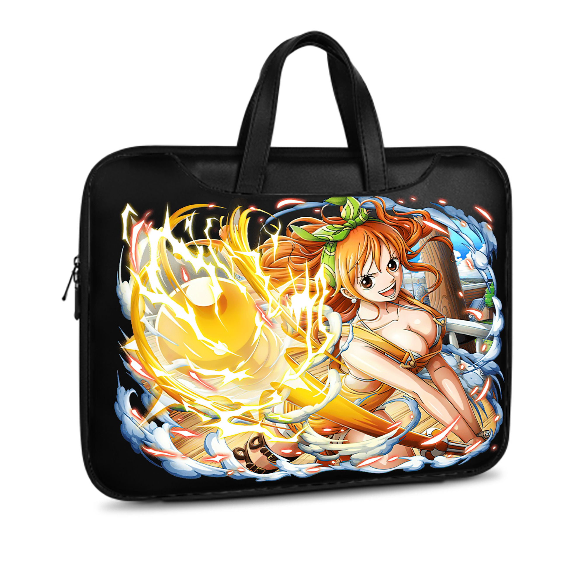 ワンピース ナミ ONE PIECE Nami レザーラップトップバッグ　ノートパソコンケース