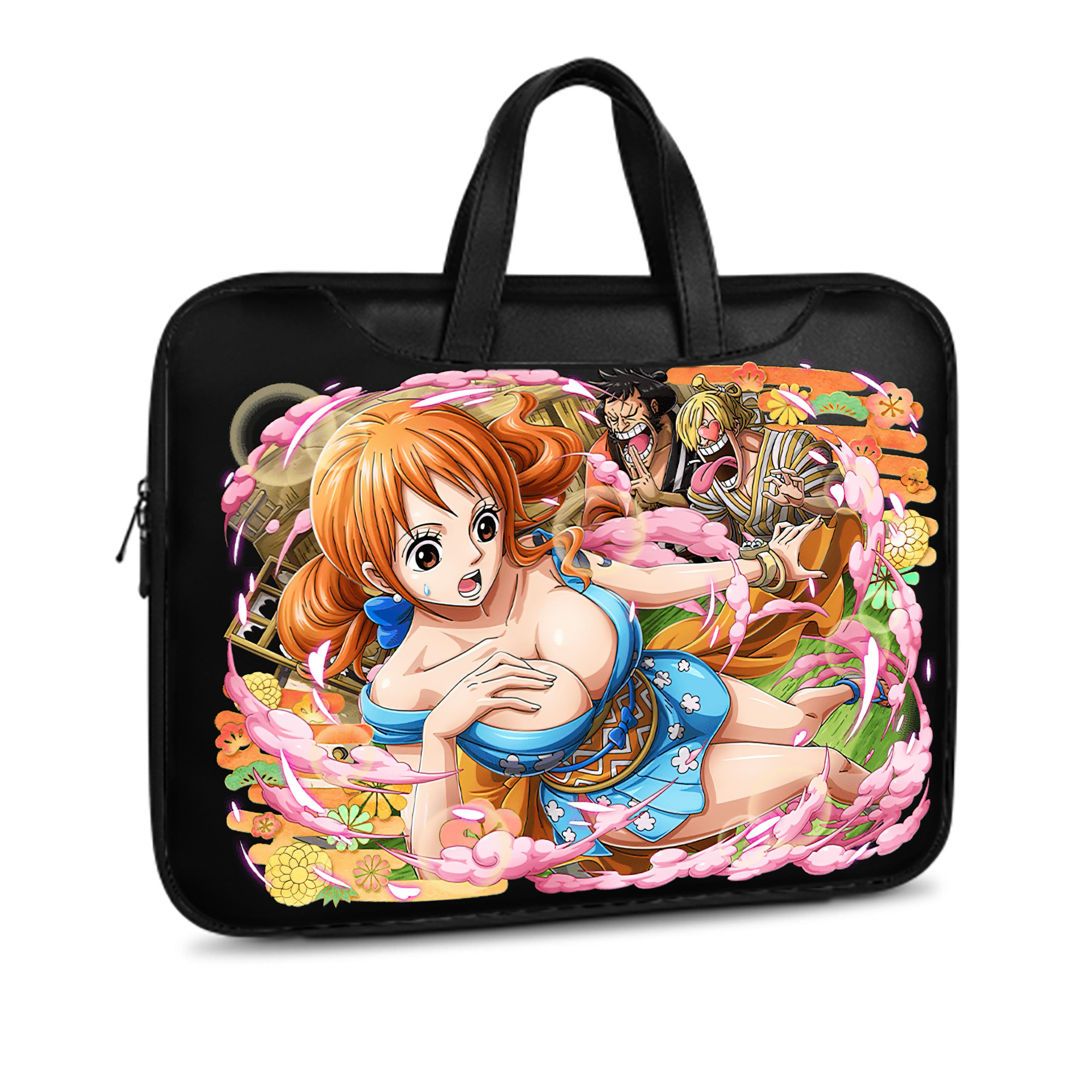 ワンピース ナミ ONE PIECE Nami レザーラップトップバッグ　ノートパソコンケース