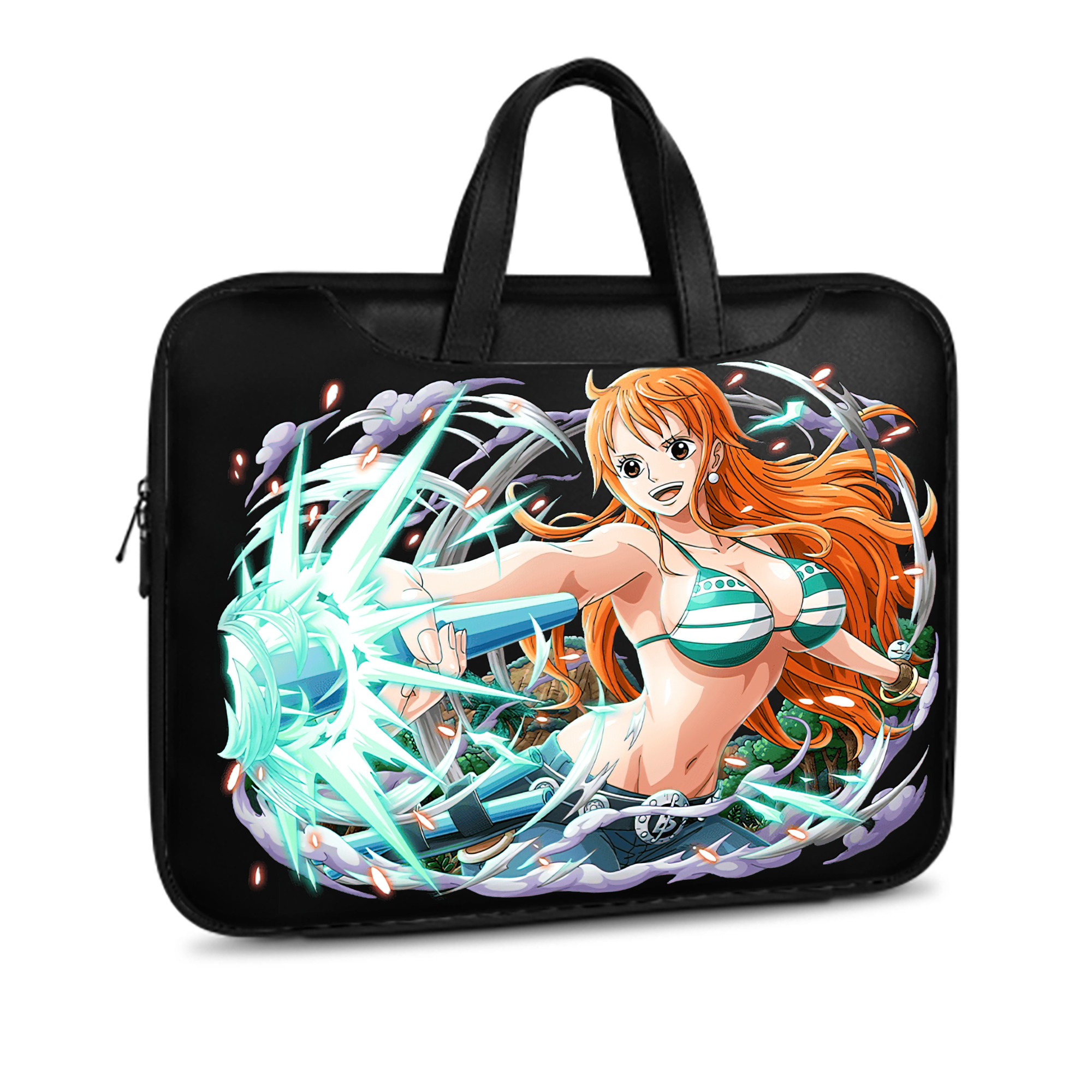 ワンピース ナミ ONE PIECE Nami レザーラップトップバッグ　ノートパソコンケース