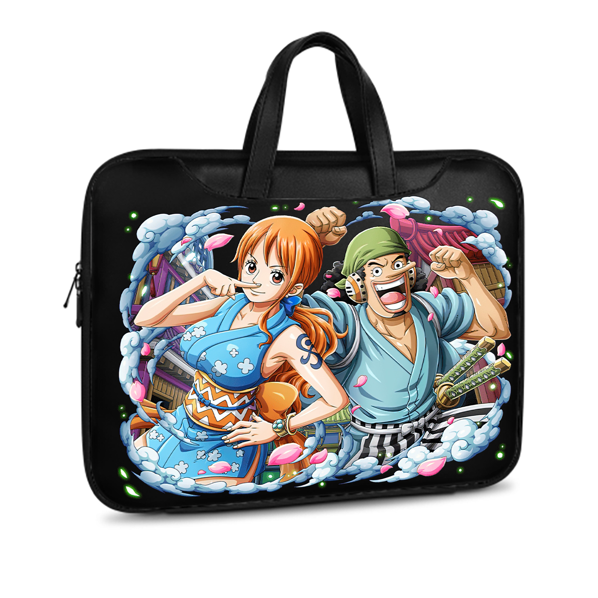 ワンピース ナミ ONE PIECE Nami レザーラップトップバッグ　ノートパソコンケース