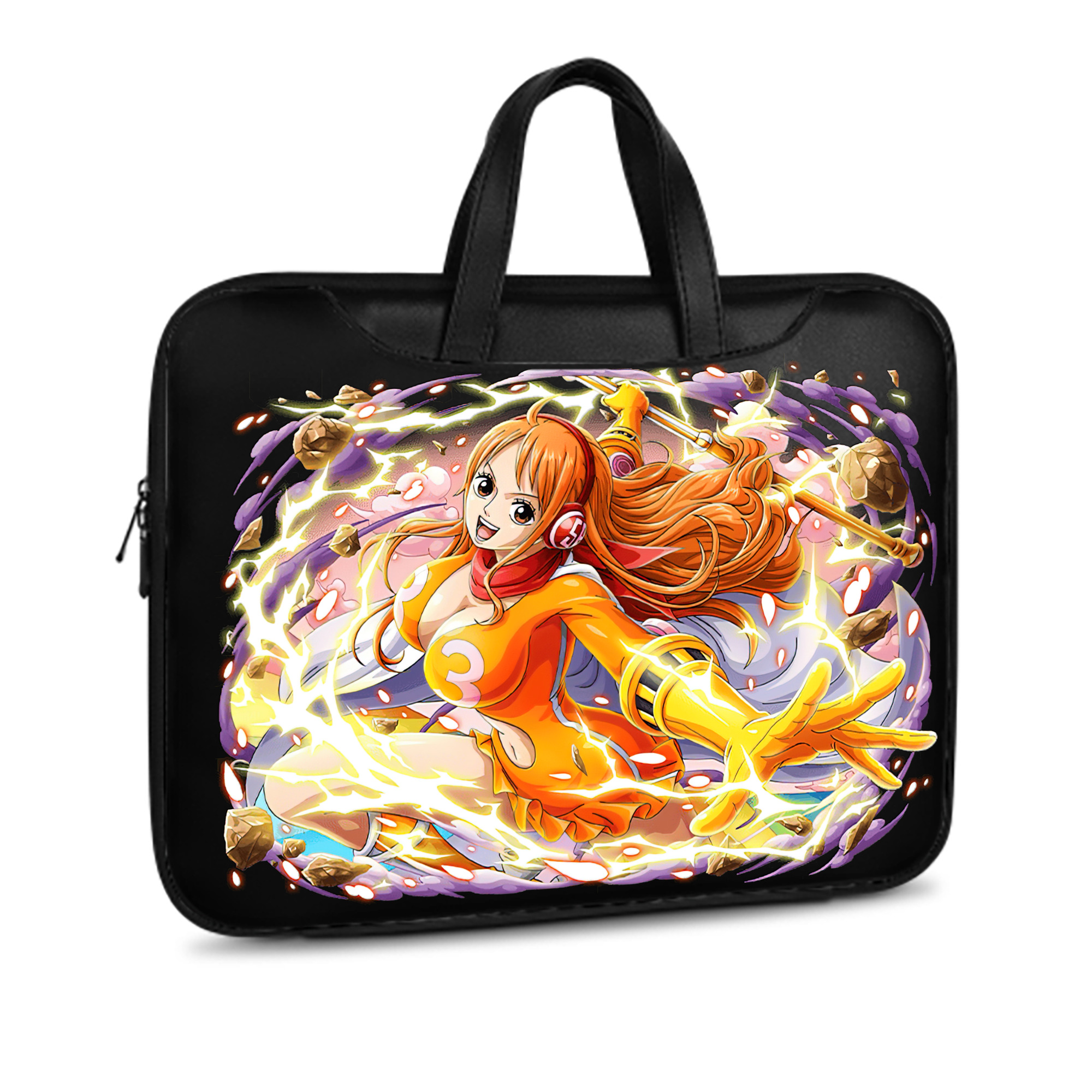 ワンピース ナミ ONE PIECE Nami レザーラップトップバッグ　ノートパソコンケース