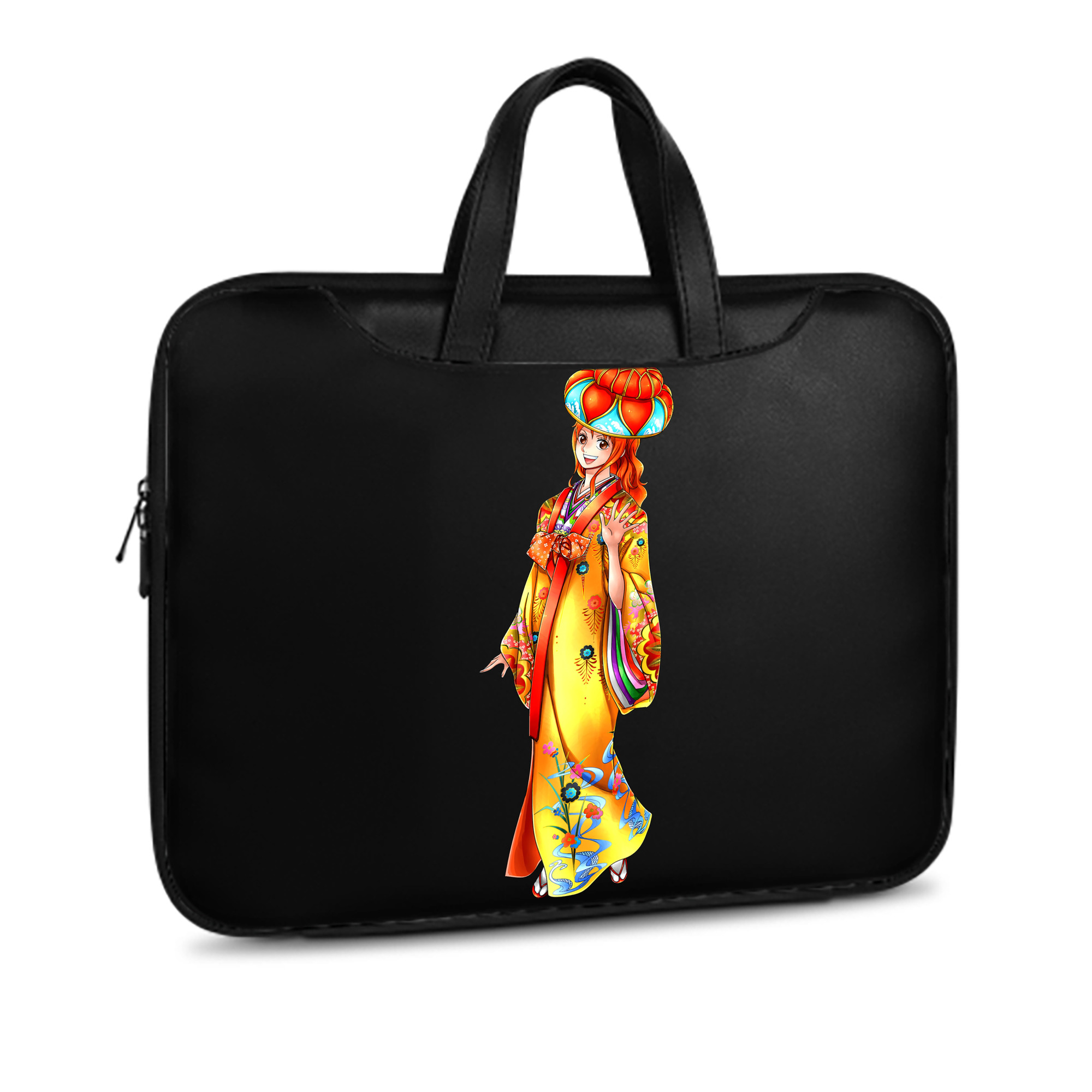 ワンピース ナミ ONE PIECE Nami レザーラップトップバッグ　ノートパソコンケース