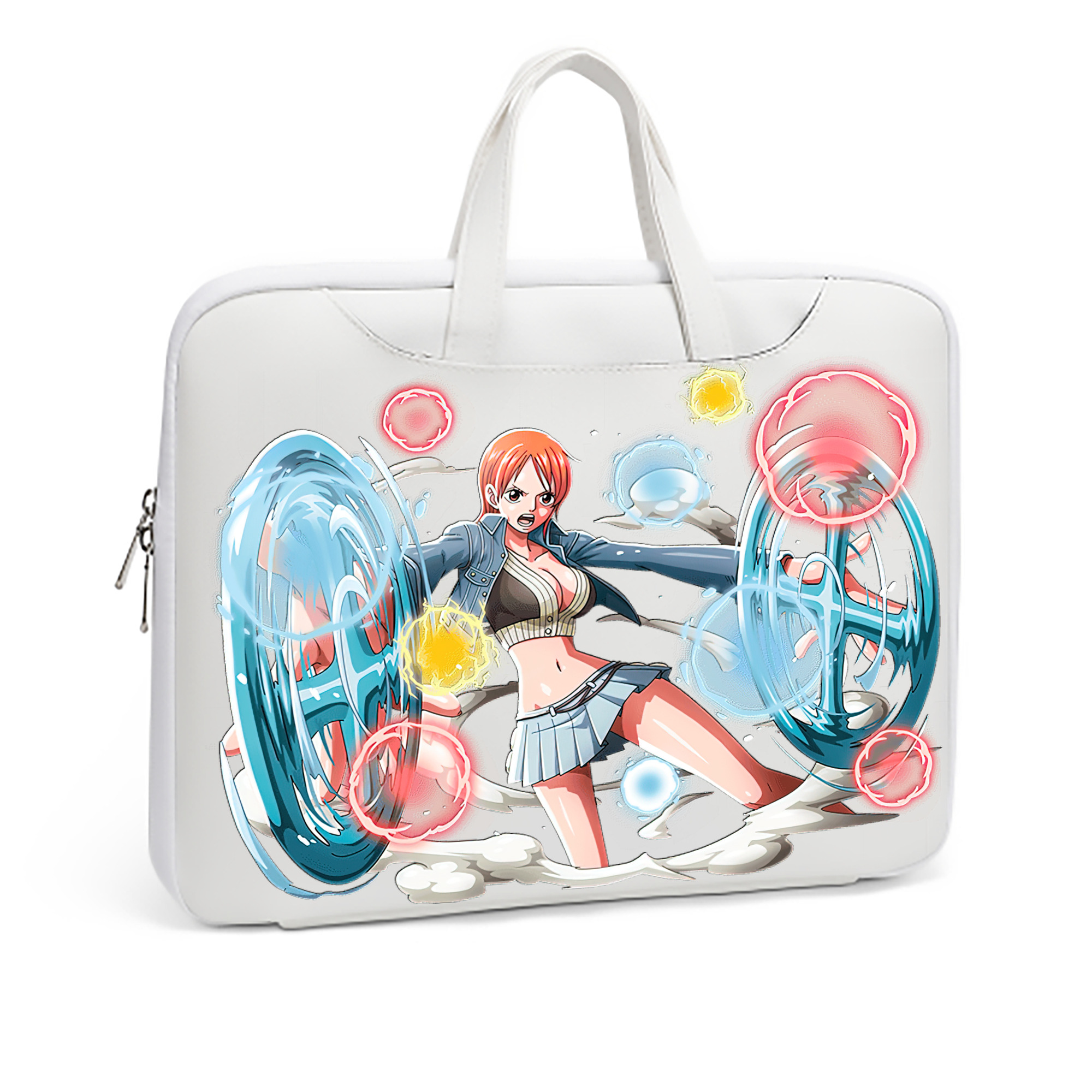 ワンピース ナミ ONE PIECE Nami レザーラップトップバッグ　ノートパソコンケース