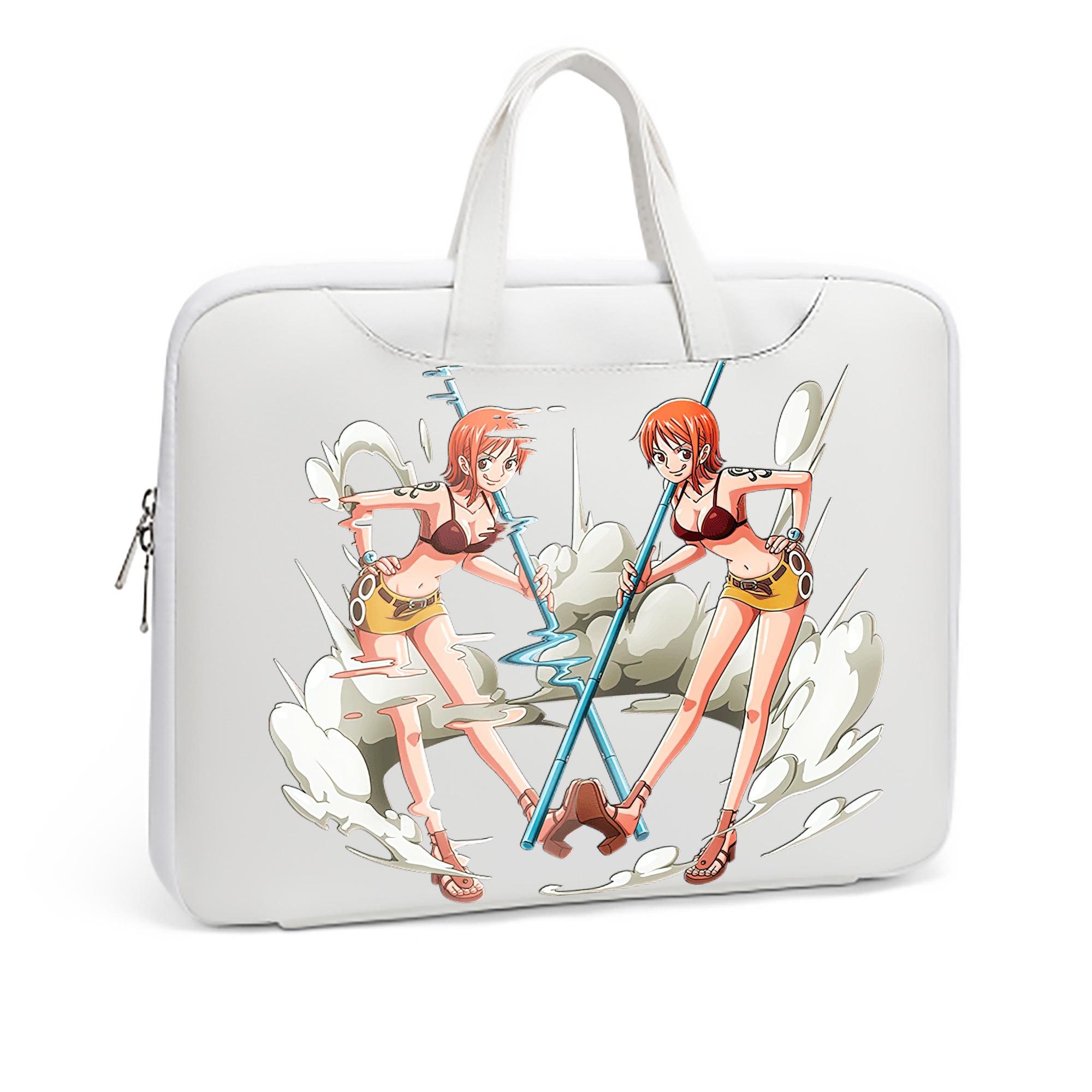 ワンピース ナミ ONE PIECE Nami レザーラップトップバッグ　ノートパソコンケース