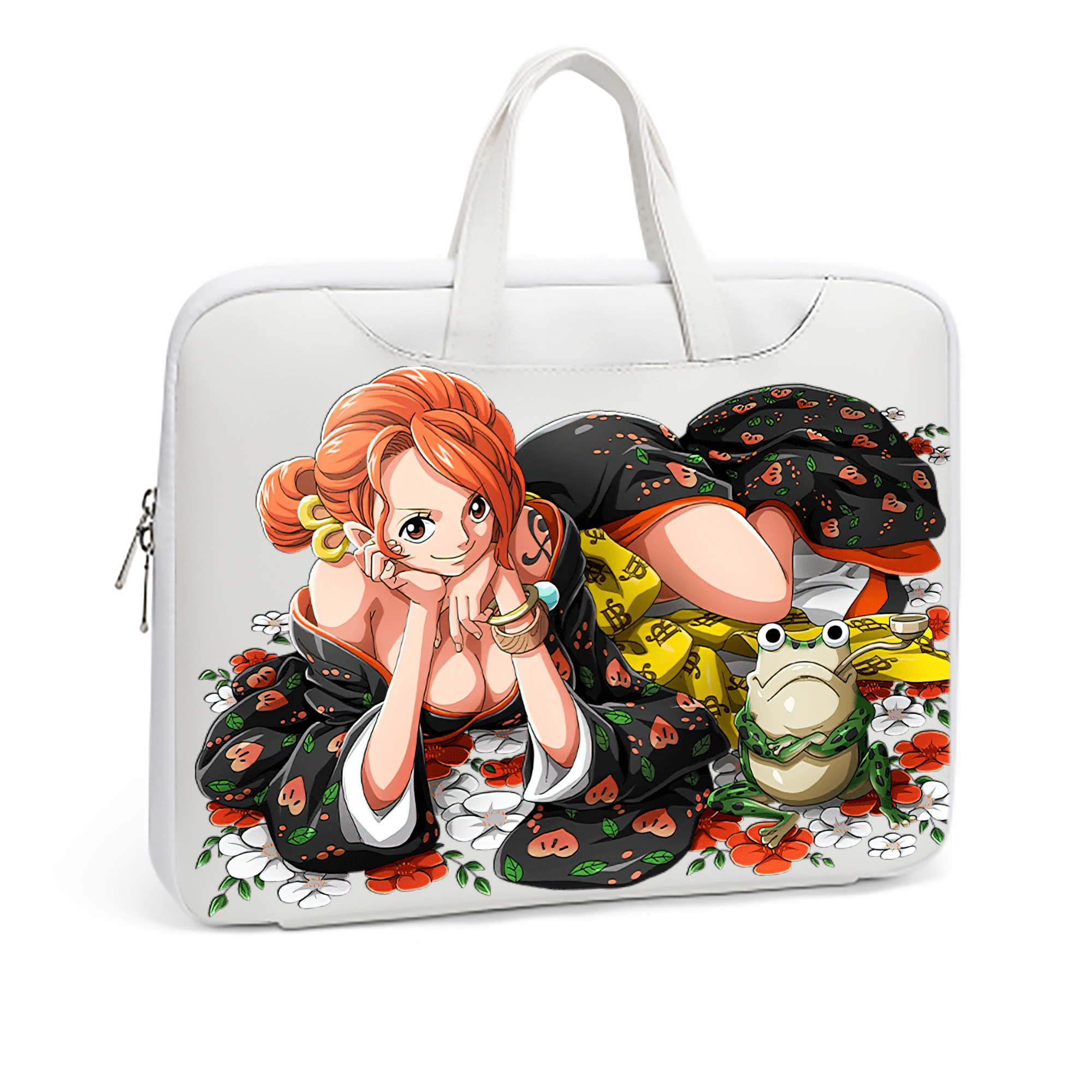 ワンピース ナミ ONE PIECE Nami レザーラップトップバッグ　ノートパソコンケース