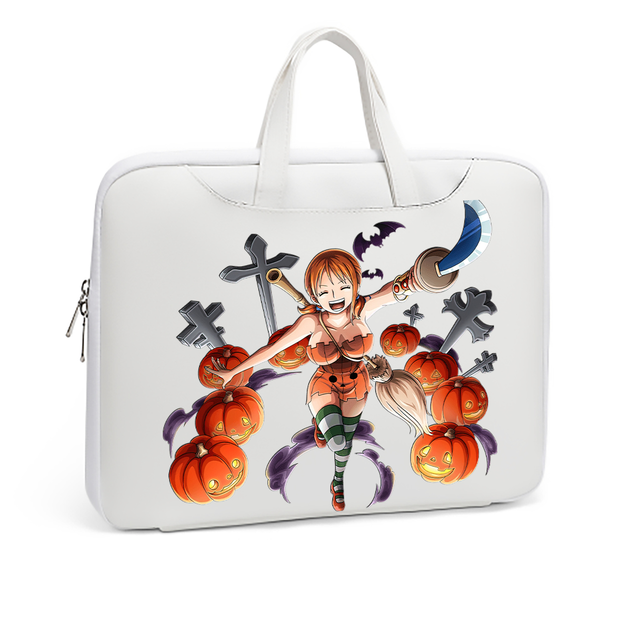 ワンピース ナミ ONE PIECE Nami レザーラップトップバッグ　ノートパソコンケース