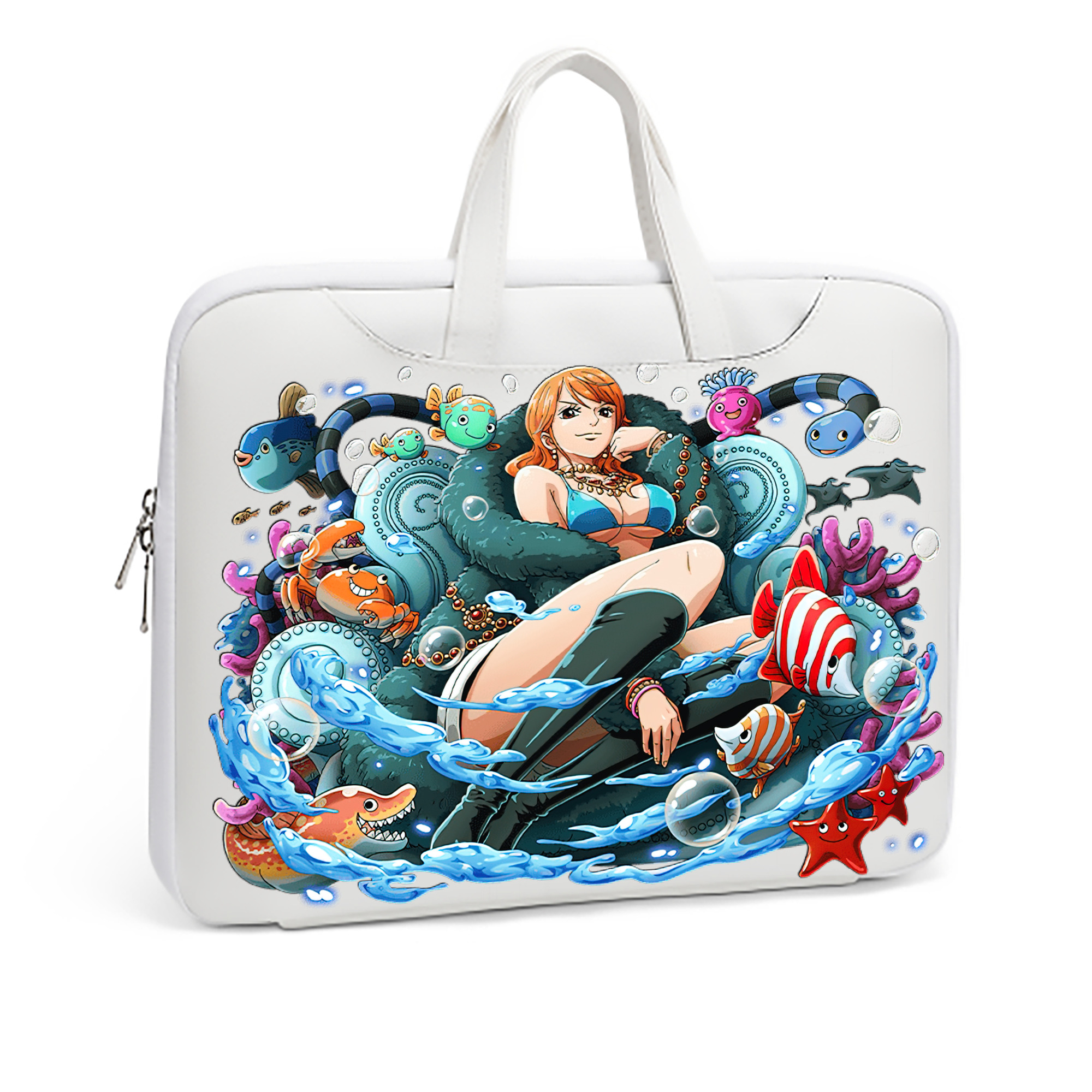 ワンピース ナミ ONE PIECE Nami レザーラップトップバッグ　ノートパソコンケース