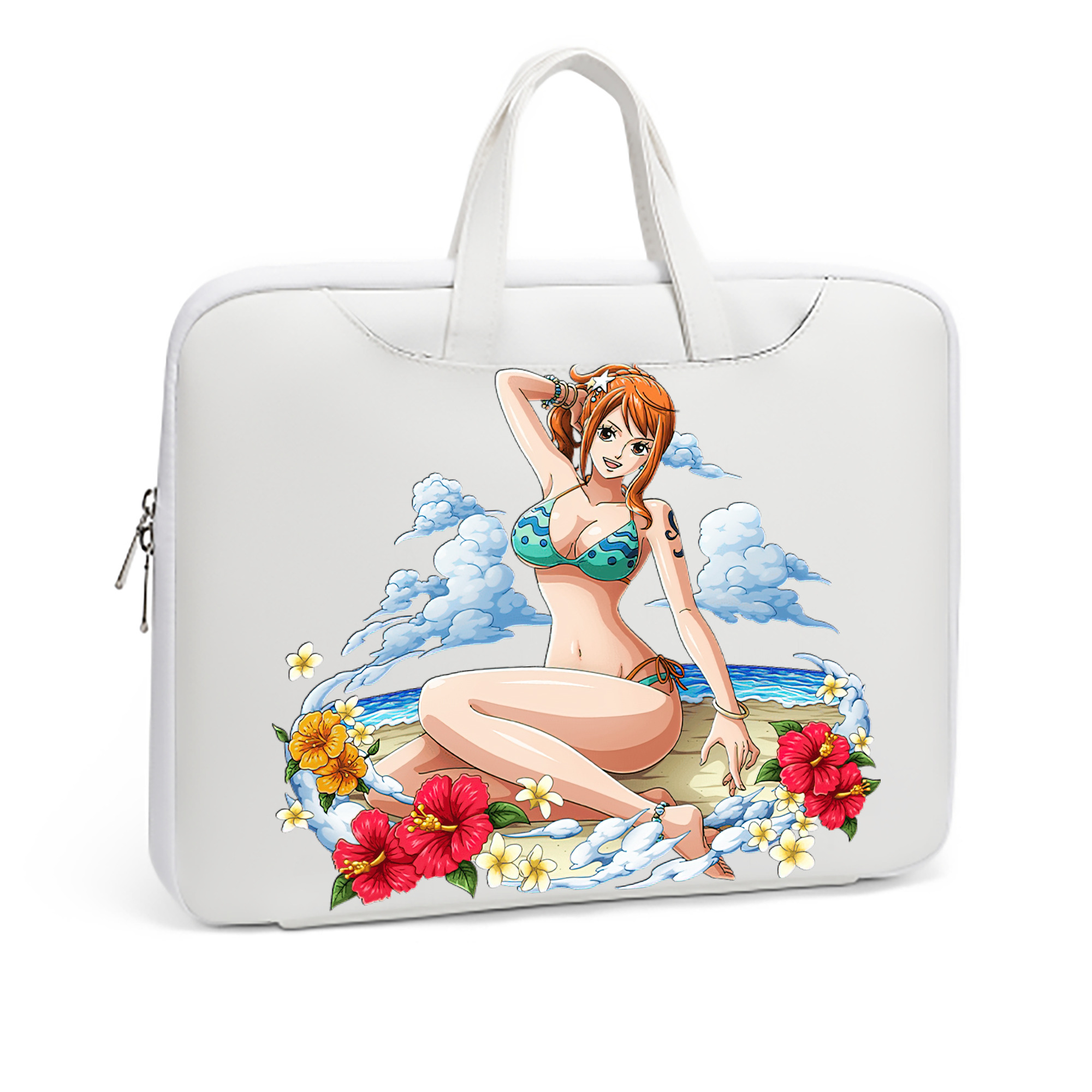 ワンピース ナミ ONE PIECE Nami レザーラップトップバッグ　ノートパソコンケース