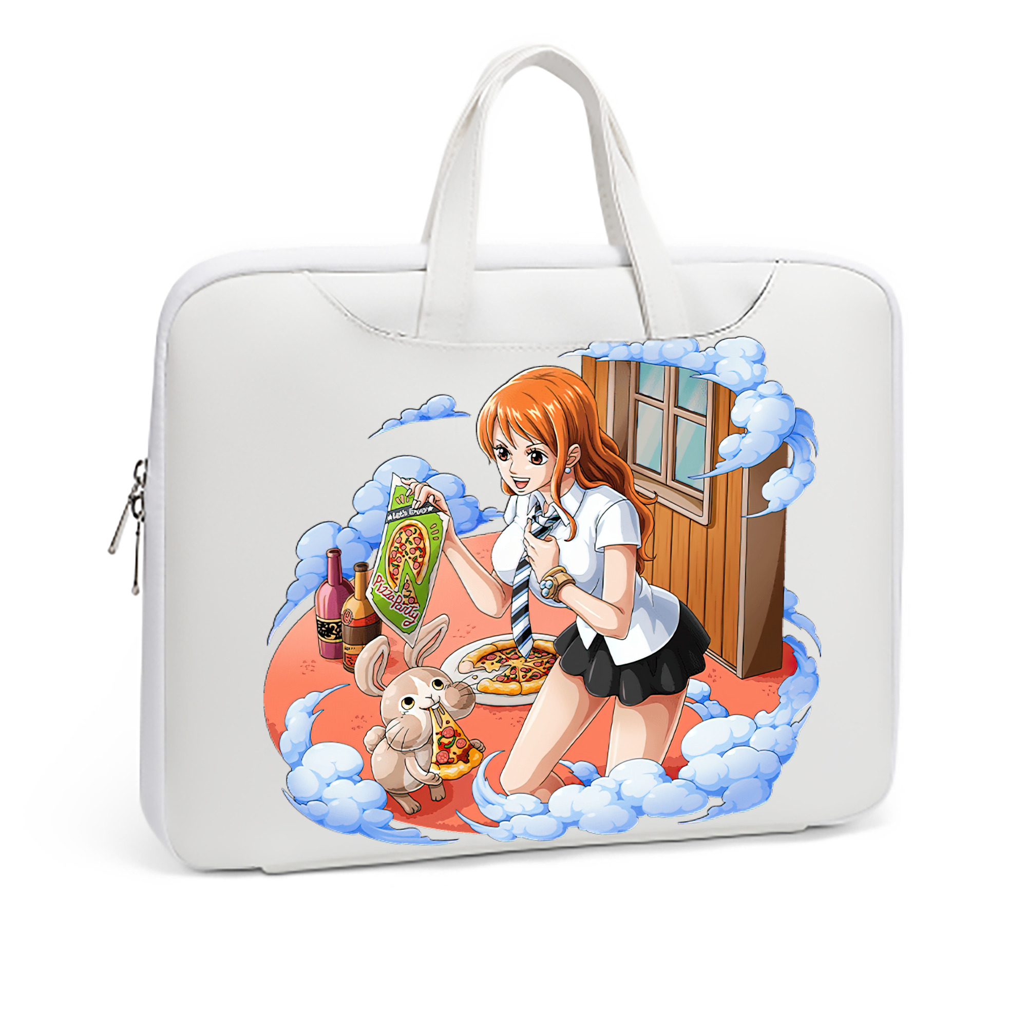 ワンピース ナミ ONE PIECE Nami レザーラップトップバッグ　ノートパソコンケース